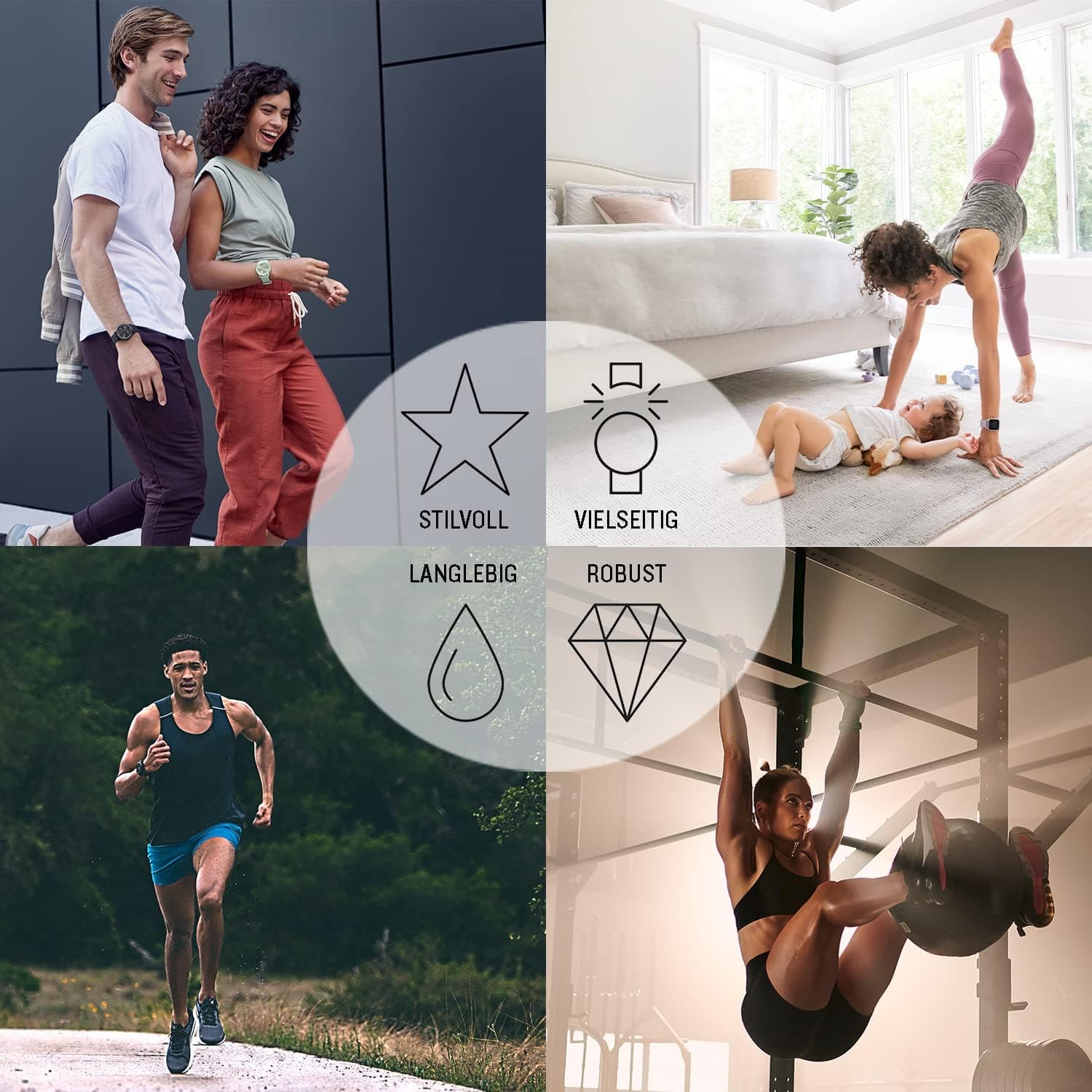بند ساعت Garmin مدل Ultrafit نایلونی بند ساعت Garmin مدل Ultrafit نایلونی