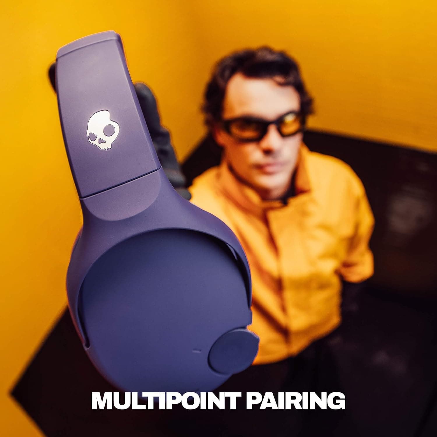 هدفون بیسیم Skullcandy مدل Crusher 720 با باس حسی رنگ آینده هدفون بیسیم Skullcandy مدل Crusher 720 با باس حسی رنگ آینده