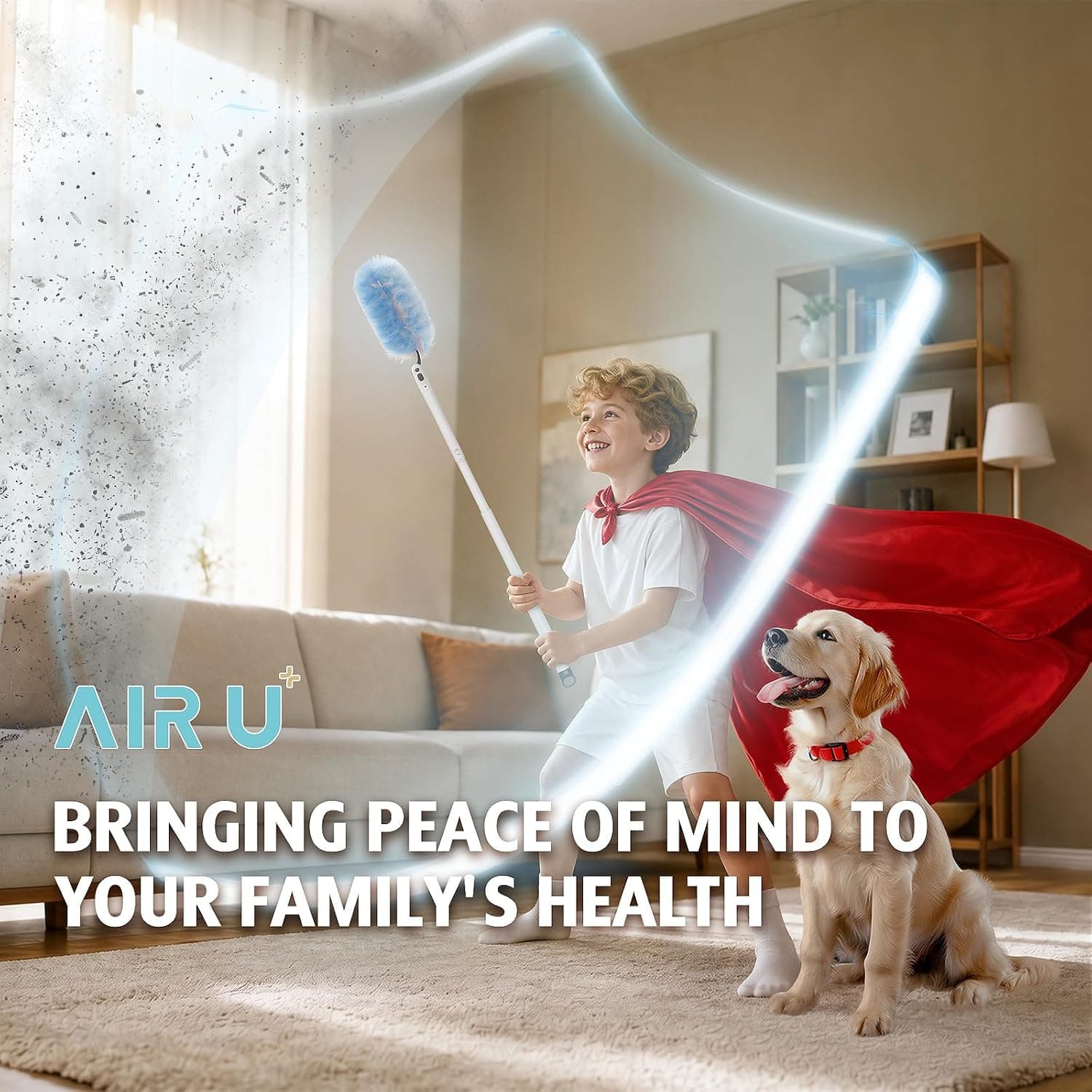 یدکی گردگیر AIR U+ میکروفایبر یکبارمصرف 30 عددی همراه با دسته بلند یدکی گردگیر AIR U+ میکروفایبر یکبارمصرف 30 عددی همراه با دسته بلند
