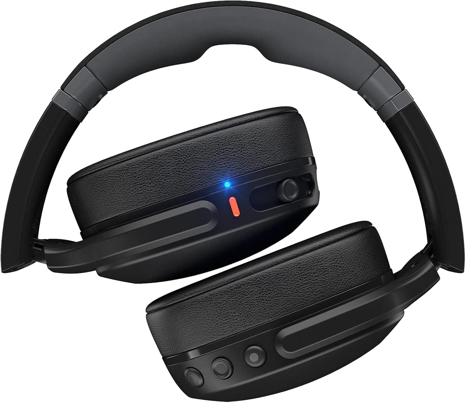 هدفون بیسیم Skullcandy Crusher Evo روگوشی با باس حسی مشکی مدل S6EVW-N740 هدفون بیسیم Skullcandy Crusher Evo روگوشی با باس حسی مشکی مدل S6EVW-N740