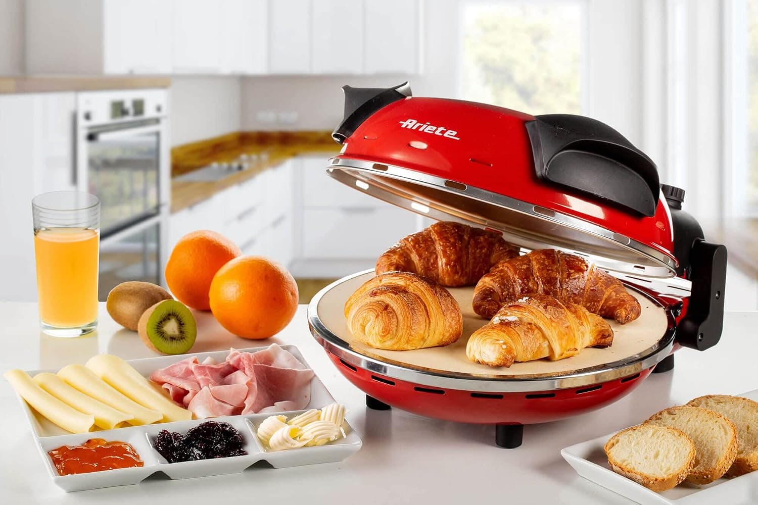 پیتزاپز برقی Ariete با صفحه سنگ نسوز 32cm مدل ART909 پیتزاپز برقی Ariete با صفحه سنگ نسوز 32cm مدل ART909