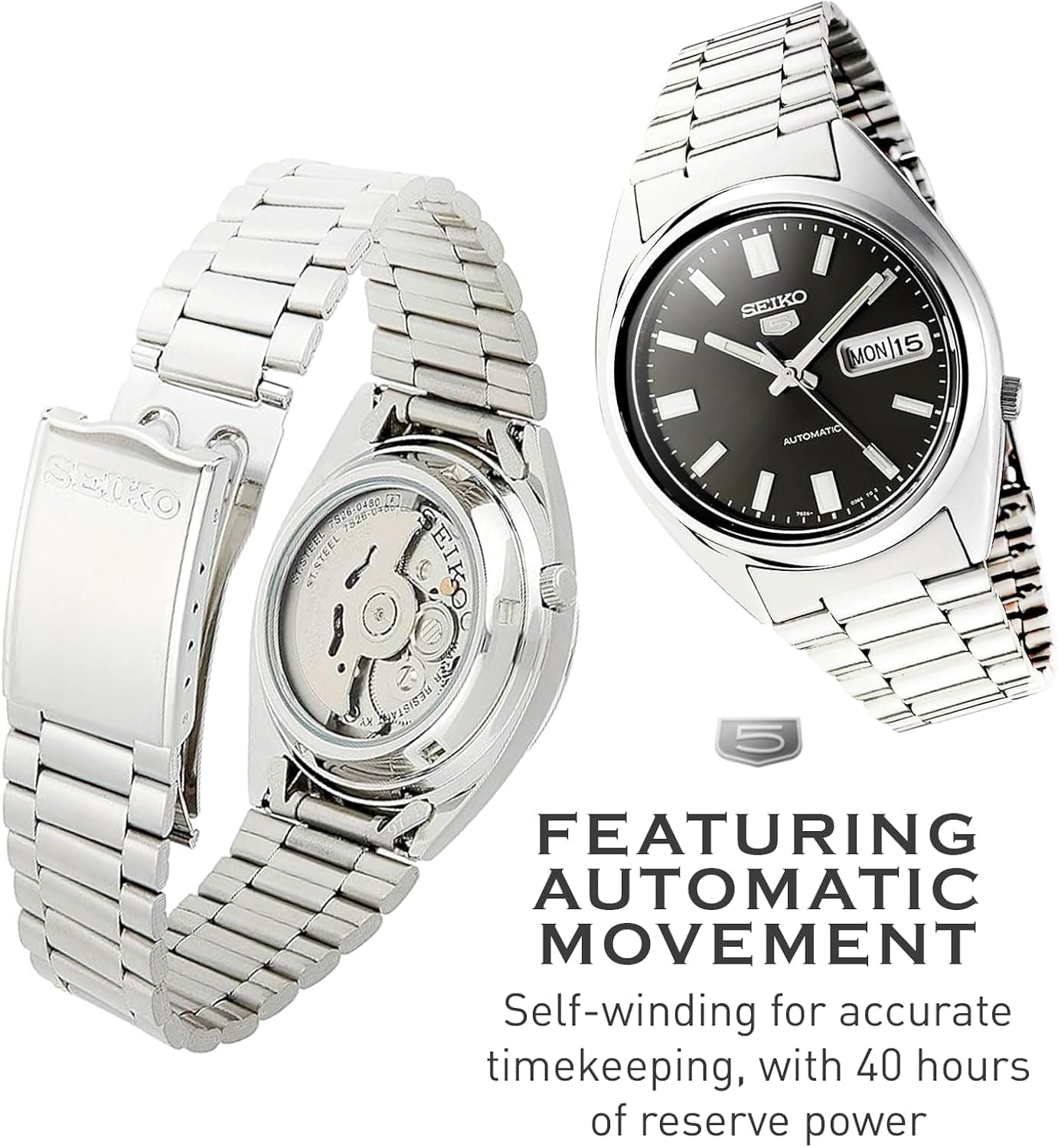 ساعت مچی مردانه Seiko اتوماتیک کالکشن 5-7S ساعت مچی مردانه Seiko اتوماتیک کالکشن 5-7S