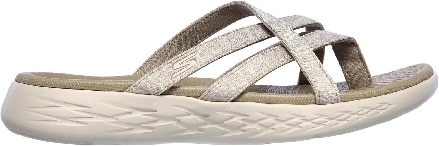 صندل زنانه Skechers تخت ON-THE-GO مدل 600-140004 صندل زنانه Skechers تخت ON-THE-GO مدل 600-140004