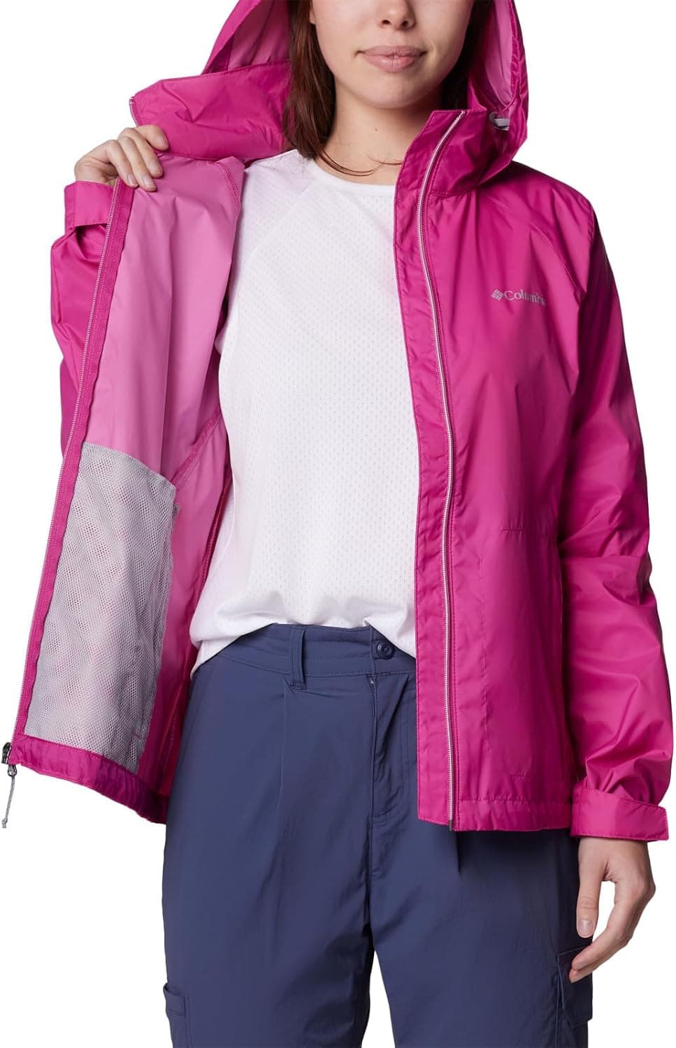 ژاکت بارانی زنانه Columbia ضدآب مدل Switchback 4 ژاکت بارانی زنانه Columbia ضدآب مدل Switchback 4