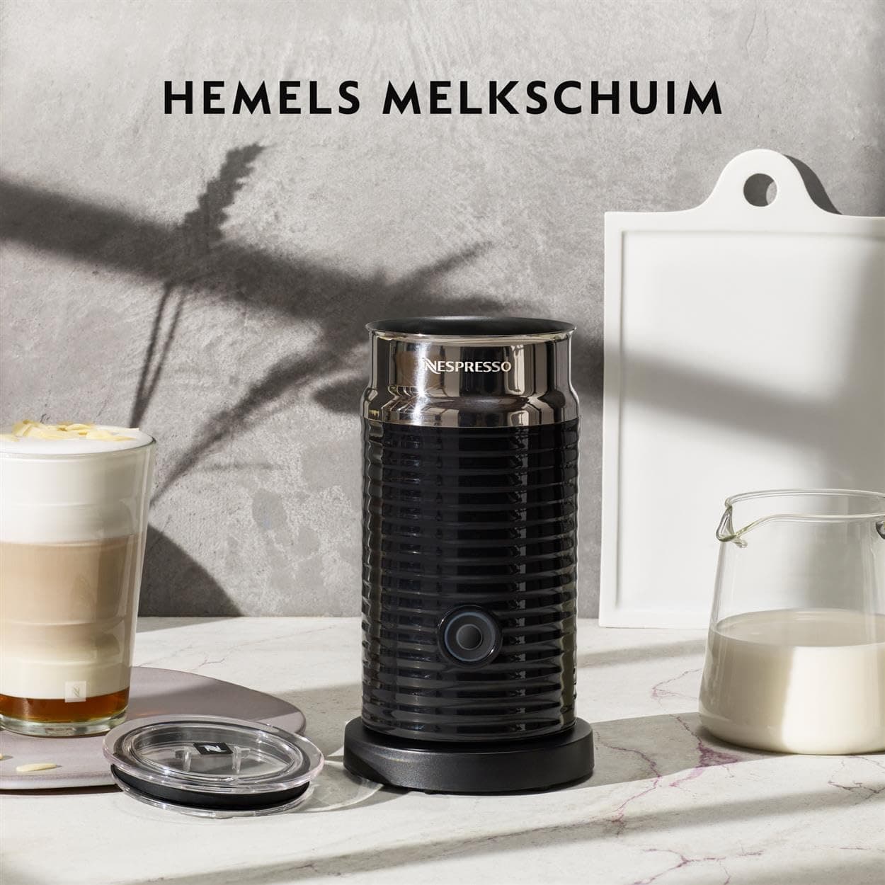 کفساز شیر Nespresso مشکی مستقل مدل Aeroccino 3 کفساز شیر Nespresso مشکی مستقل مدل Aeroccino 3