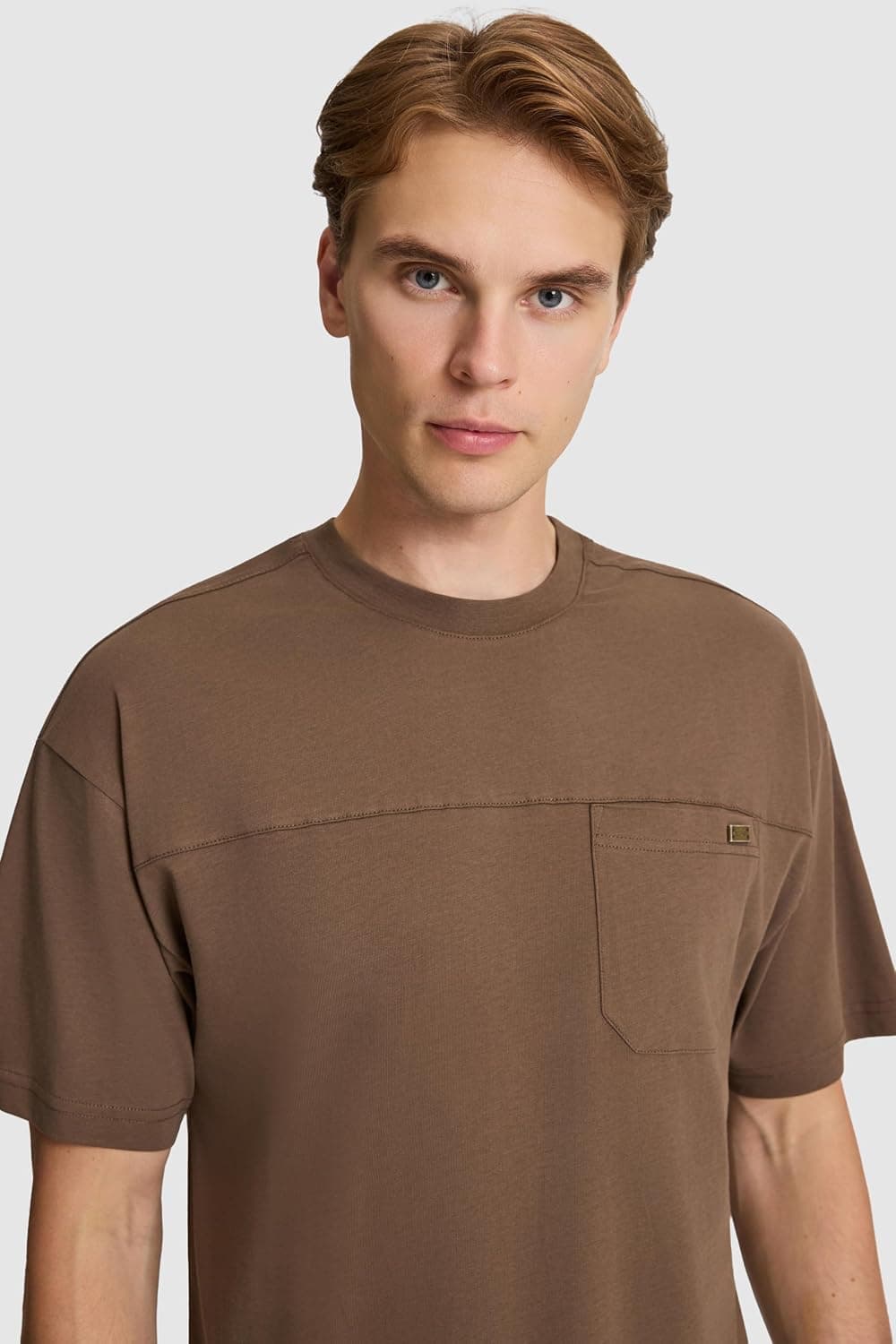 تیشرت مردانه U.S. POLO ASSN. یقه گرد فیت راحت رنگ سنگی مدل VR049 تیشرت مردانه U.S. POLO ASSN. یقه گرد فیت راحت رنگ سنگی مدل VR049