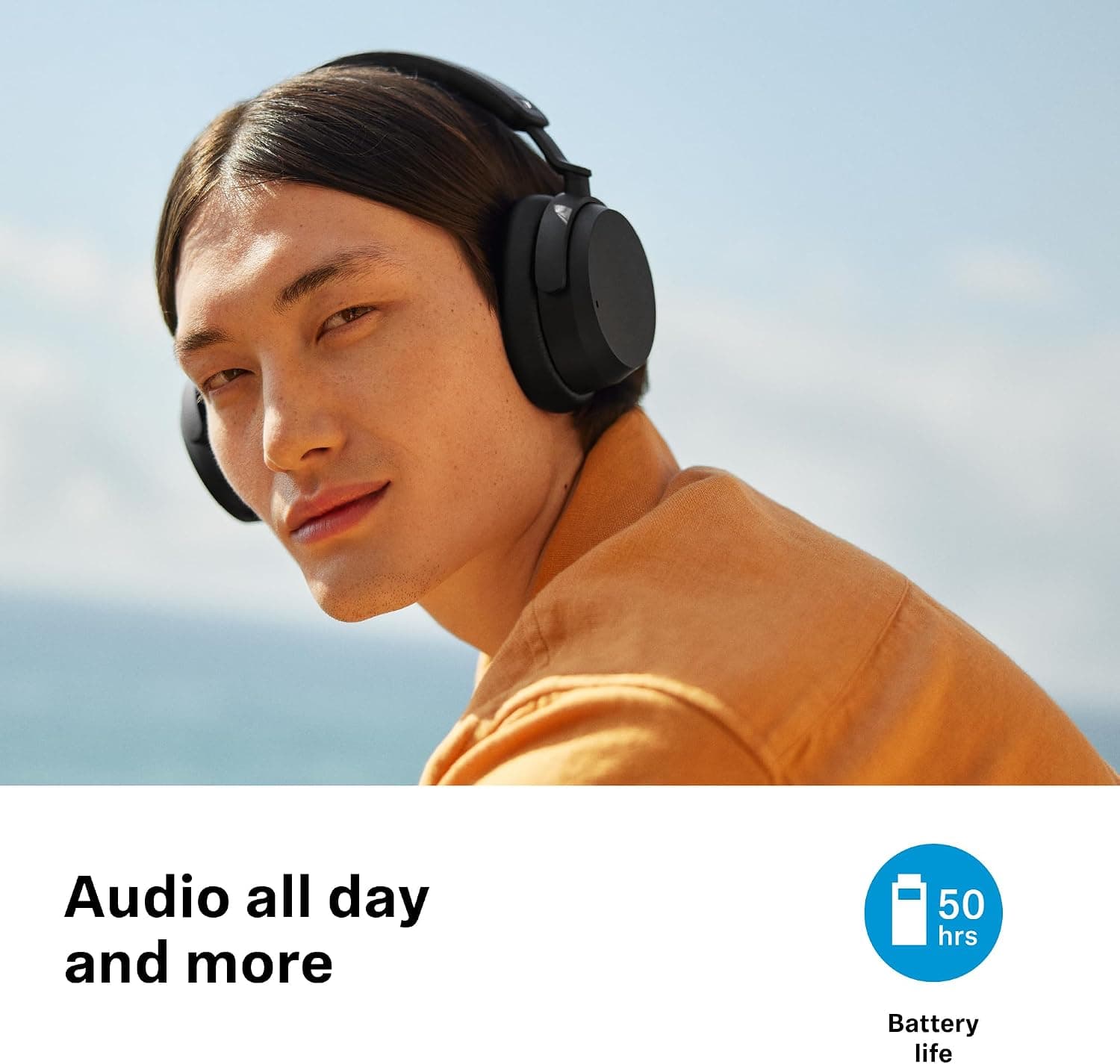 هدفون بیسیم روگوشی Sennheiser ACCENTUM مشکی هدفون بیسیم روگوشی Sennheiser ACCENTUM مشکی