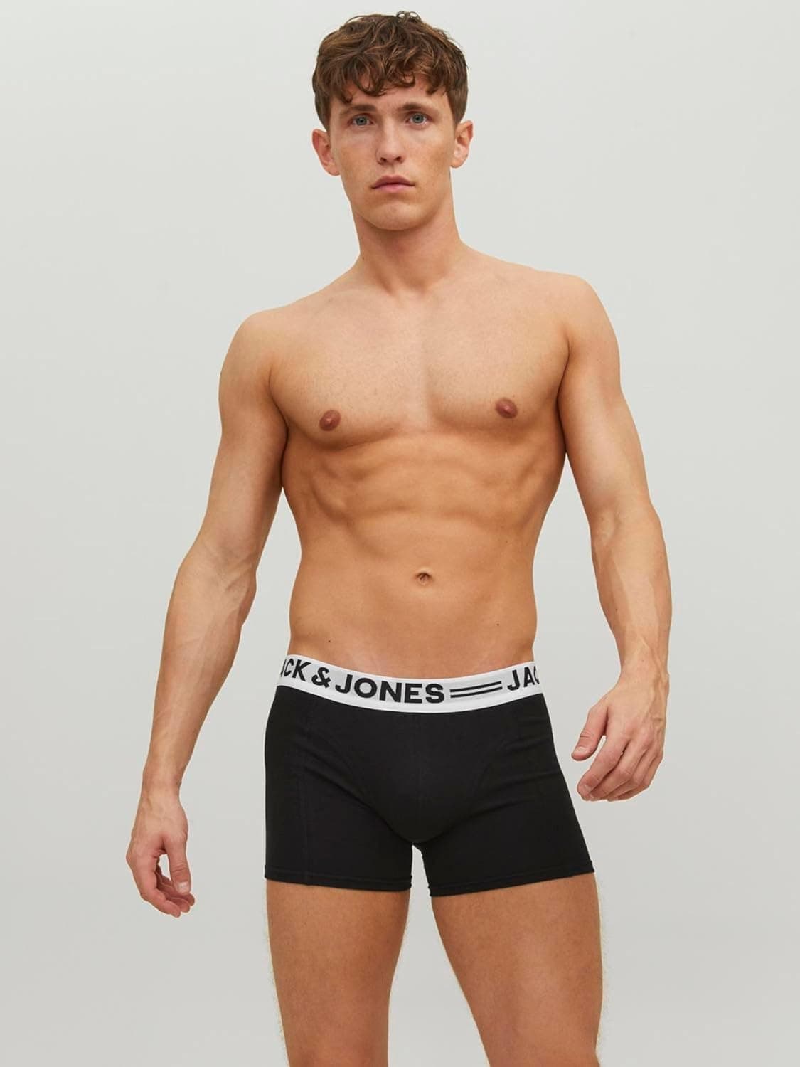 باکسر مردانه JACK & JONES بسته 3 تایی باکسر مردانه JACK & JONES بسته 3 تایی