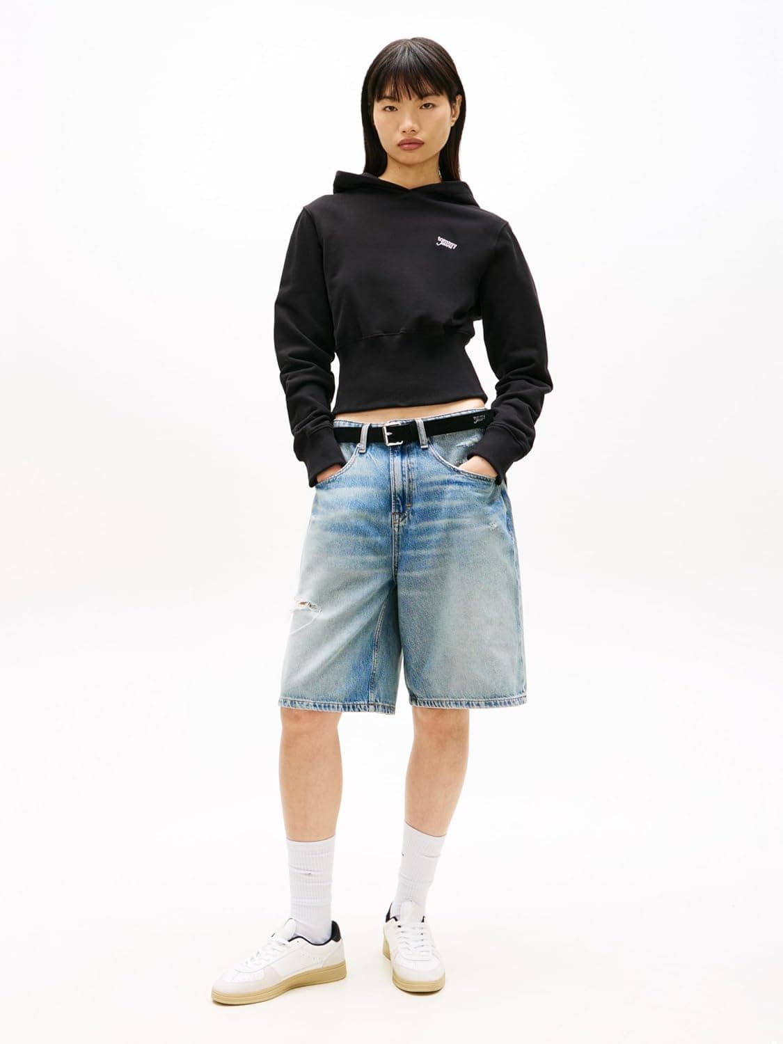 هودی زنانه Tommy Hilfiger مدل TJW SLIM SILVER SCRIPT هودی زنانه Tommy Hilfiger مدل TJW SLIM SILVER SCRIPT