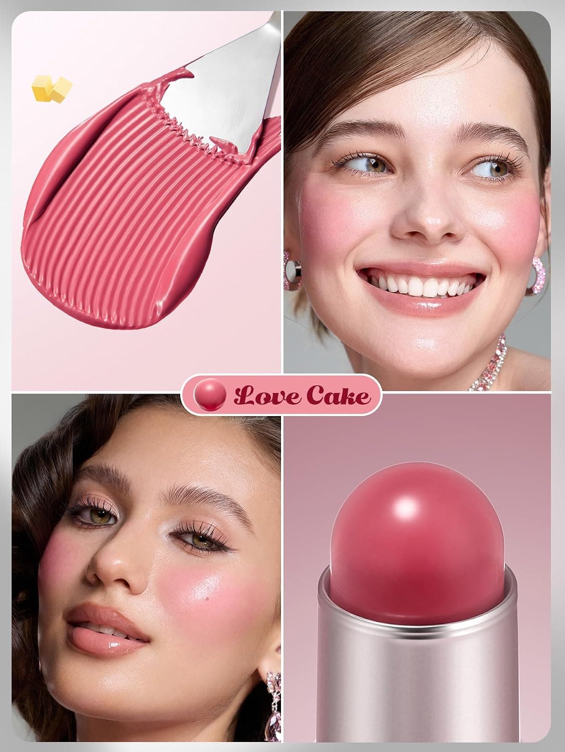 رژگونه استیکی کرمی SHEGLAM مدل Buttery Bliss Love Cake رژگونه استیکی کرمی SHEGLAM مدل Buttery Bliss Love Cake