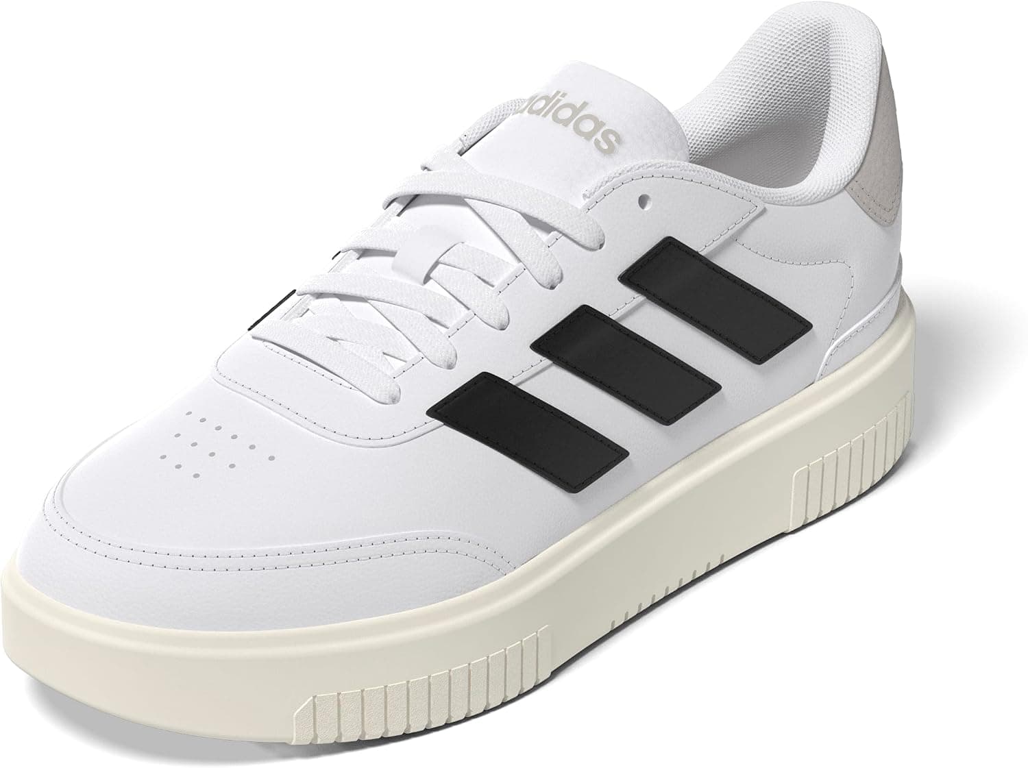کفش روزمره یونیسکس adidas Courtblock Bold مدل JI2202 سفید کفش روزمره یونیسکس adidas Courtblock Bold مدل JI2202 سفید