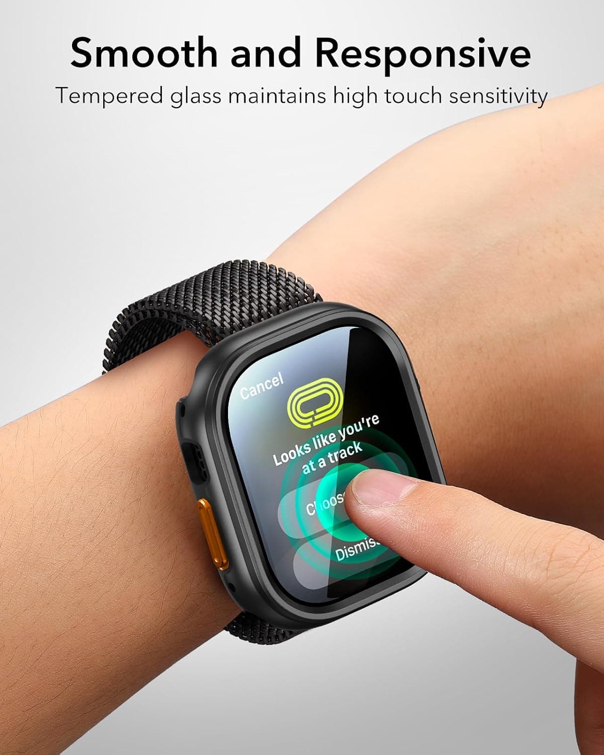 قاب ESR برای Apple Watch Ultra 4 (2026)/3/2/Ultra همراه محافظ صفحه نمایش قاب ESR برای Apple Watch Ultra 4 (2026)/3/2/Ultra همراه محافظ صفحه نمایش