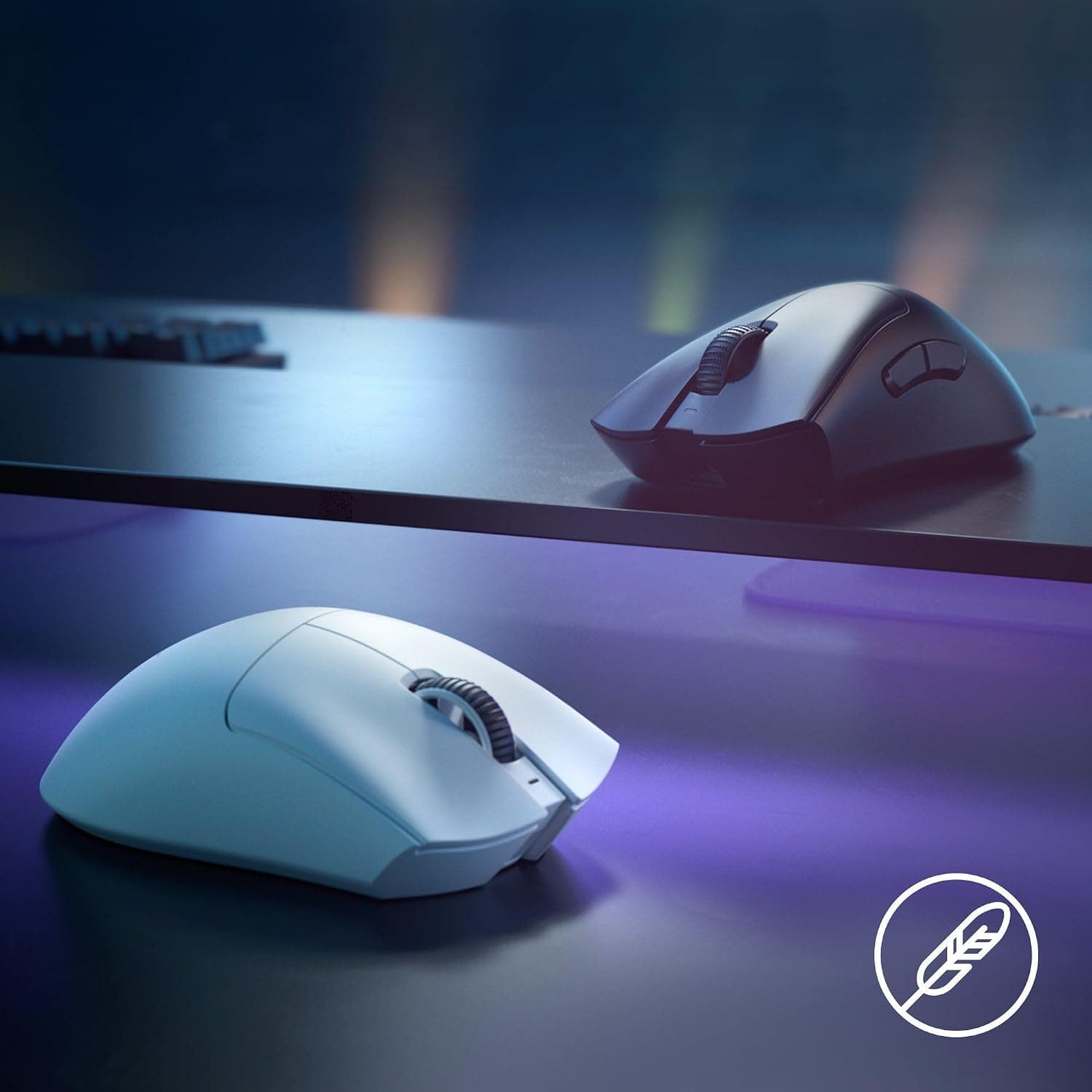 ماوس گیمینگ بیسیم ارگونومیک Razer برای ورزشهای الکترونیکی، طراحی سبک 64g، حسگر Focus Pro 30K، سوییچ Gen-3 و HyperSpeed، مدل DeathAdder V3 Pro سفید ماوس گیمینگ بیسیم ارگونومیک Razer برای ورزشهای الکترونیکی، طراحی سبک 64g، حسگر Focus Pro 30K، سوییچ Gen-3 و HyperSpeed، مدل DeathAdder V3 Pro سفید