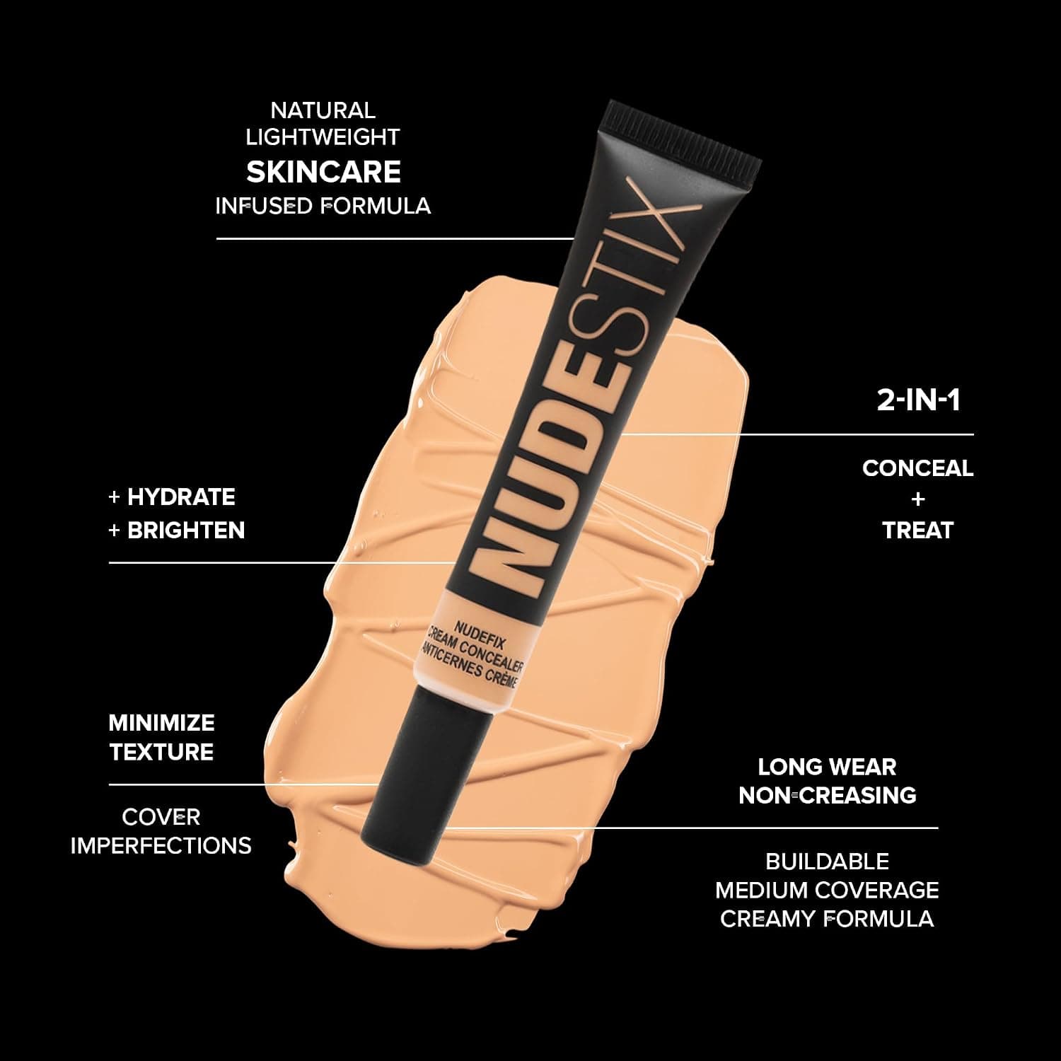 کانسیلر کرمی Nudestix مدل Nude 4.5، حجم 10 ml کانسیلر کرمی Nudestix مدل Nude 4.5، حجم 10 ml