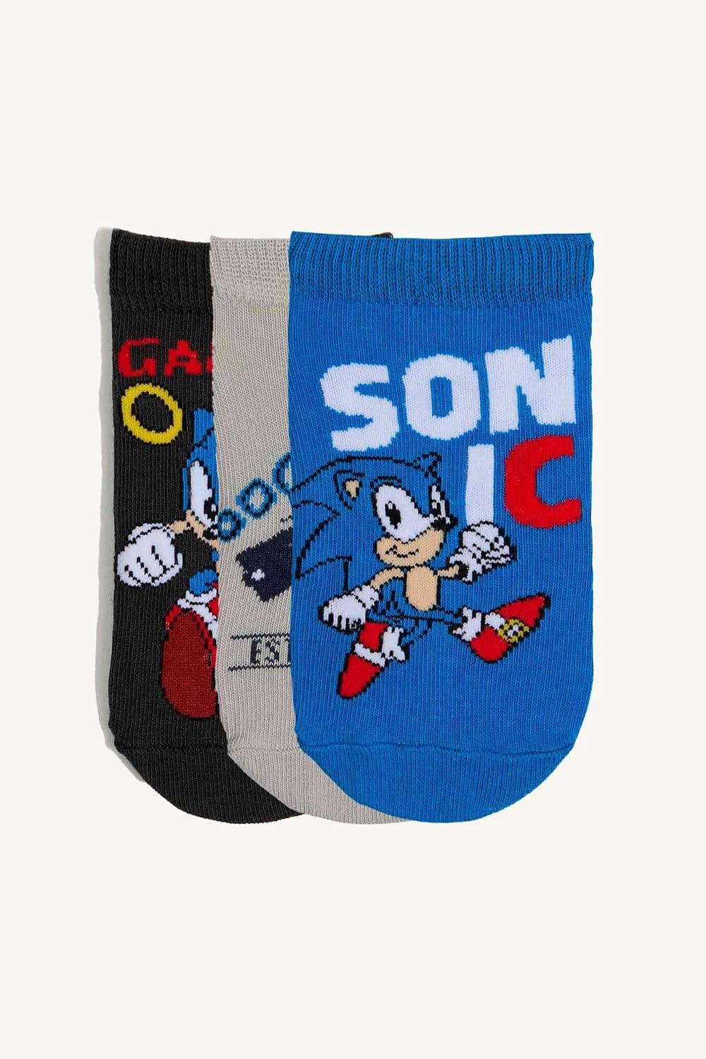 جوراب مچی پسرانه DeFacto Sonic The Hedgehog لایسنسی ۳ عددی نخی مدل I4481A8NS جوراب مچی پسرانه DeFacto Sonic The Hedgehog لایسنسی ۳ عددی نخی مدل I4481A8NS
