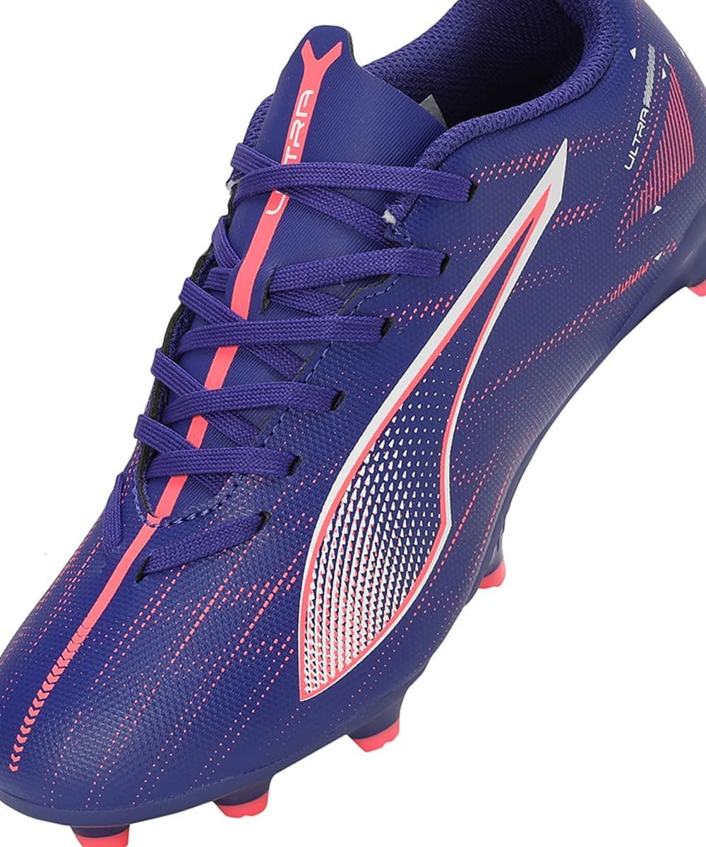 کفش فوتبال کودک PUMA آبی Ultra 5 Play Fg/Ag مدل 10769501 کفش فوتبال کودک PUMA آبی Ultra 5 Play Fg/Ag مدل 10769501