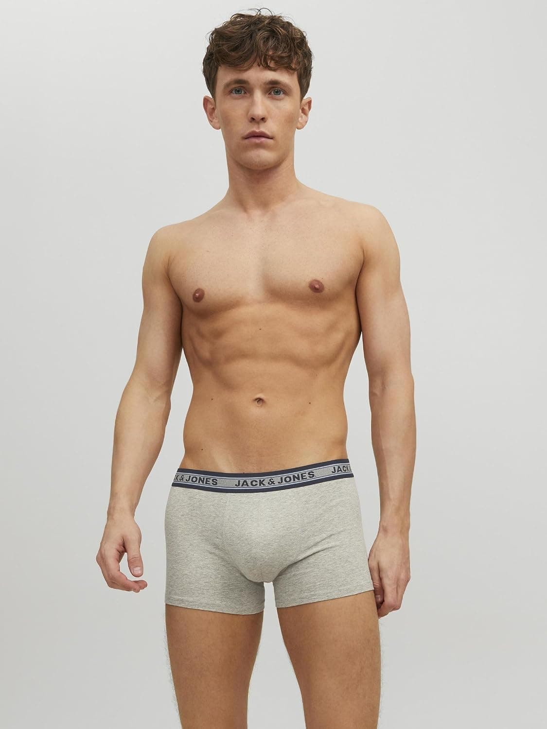 باکسر مردانه JACK & JONES بسته ۵ عددی باکسر مردانه JACK & JONES بسته ۵ عددی