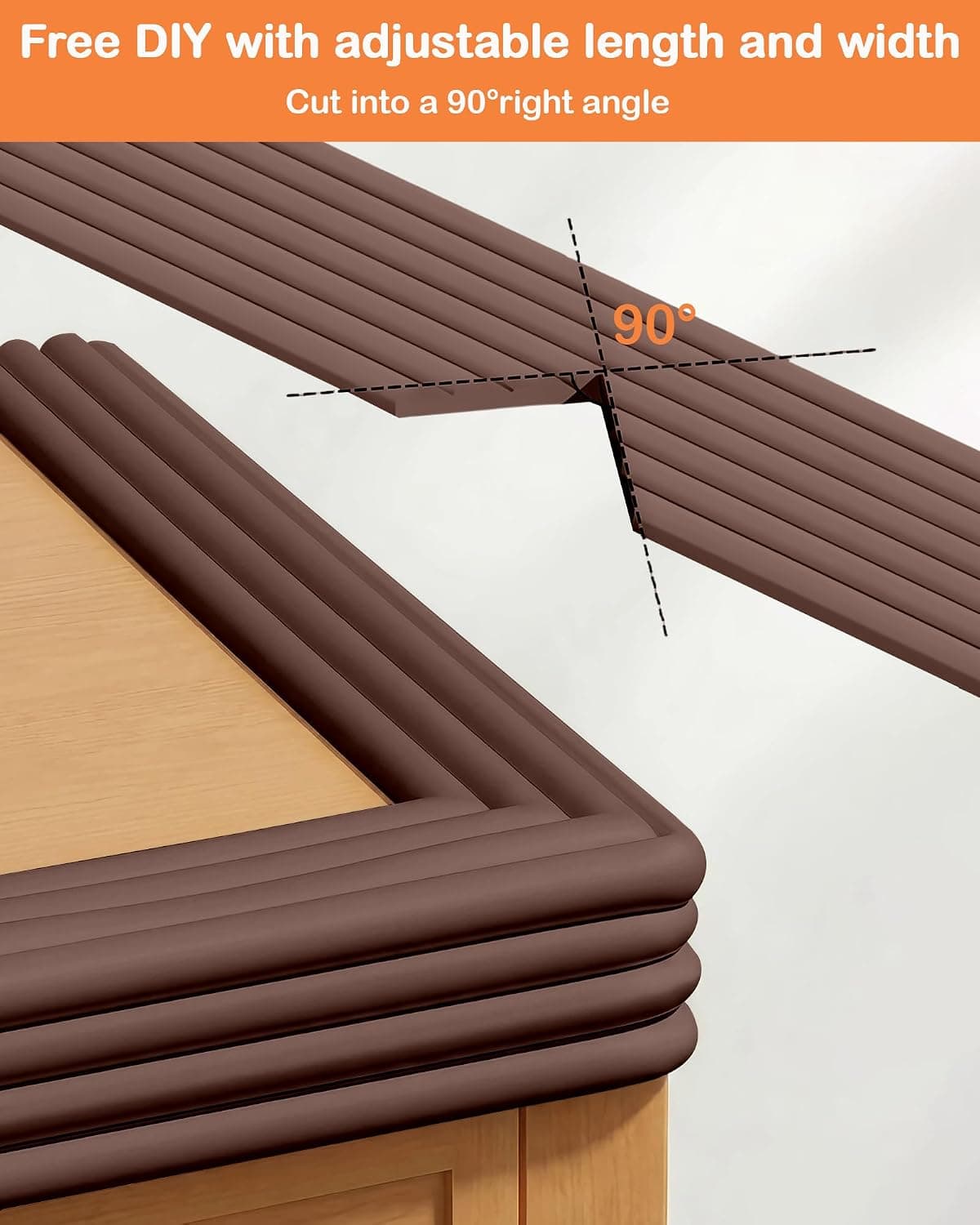 محافظ گوشه مبلمان کودک QYV مدل 16.5FT محافظ گوشه مبلمان کودک QYV مدل 16.5FT