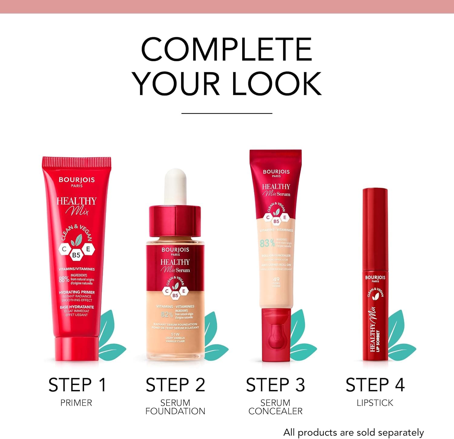 کانسیلر سرمی 2-in-1 Bourjois Healthy Mix با اپلیکاتور خنککننده بژ 13ml کانسیلر سرمی 2-in-1 Bourjois Healthy Mix با اپلیکاتور خنککننده بژ 13ml