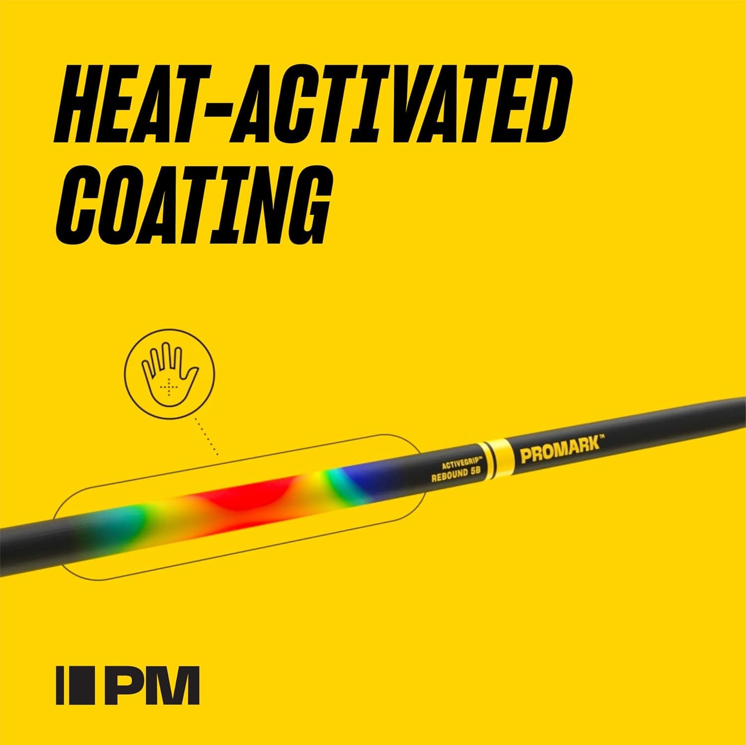 چوب درام Promark Pro-Mark Rebound 5A Activegrip با سر بلوطی مدل R5Aag چوب درام Promark Pro-Mark Rebound 5A Activegrip با سر بلوطی مدل R5Aag