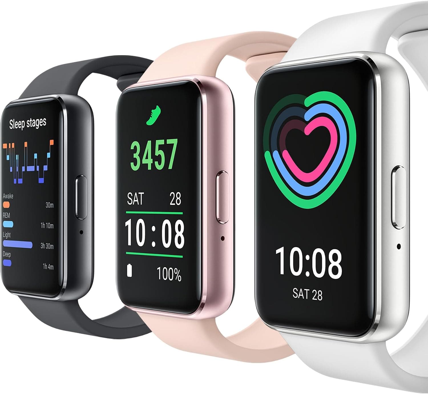 دستبند هوشمند Samsung Galaxy Fit3 نقرهای دستبند هوشمند Samsung Galaxy Fit3 نقرهای
