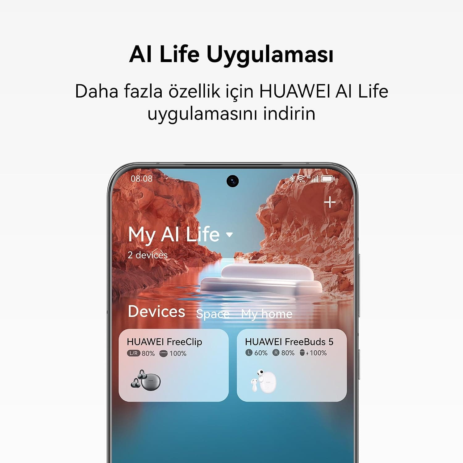 هندزفری HUAWEI FreeClip با طراحی باز، اتصال دو دستگاه، مشکی هندزفری HUAWEI FreeClip با طراحی باز، اتصال دو دستگاه، مشکی
