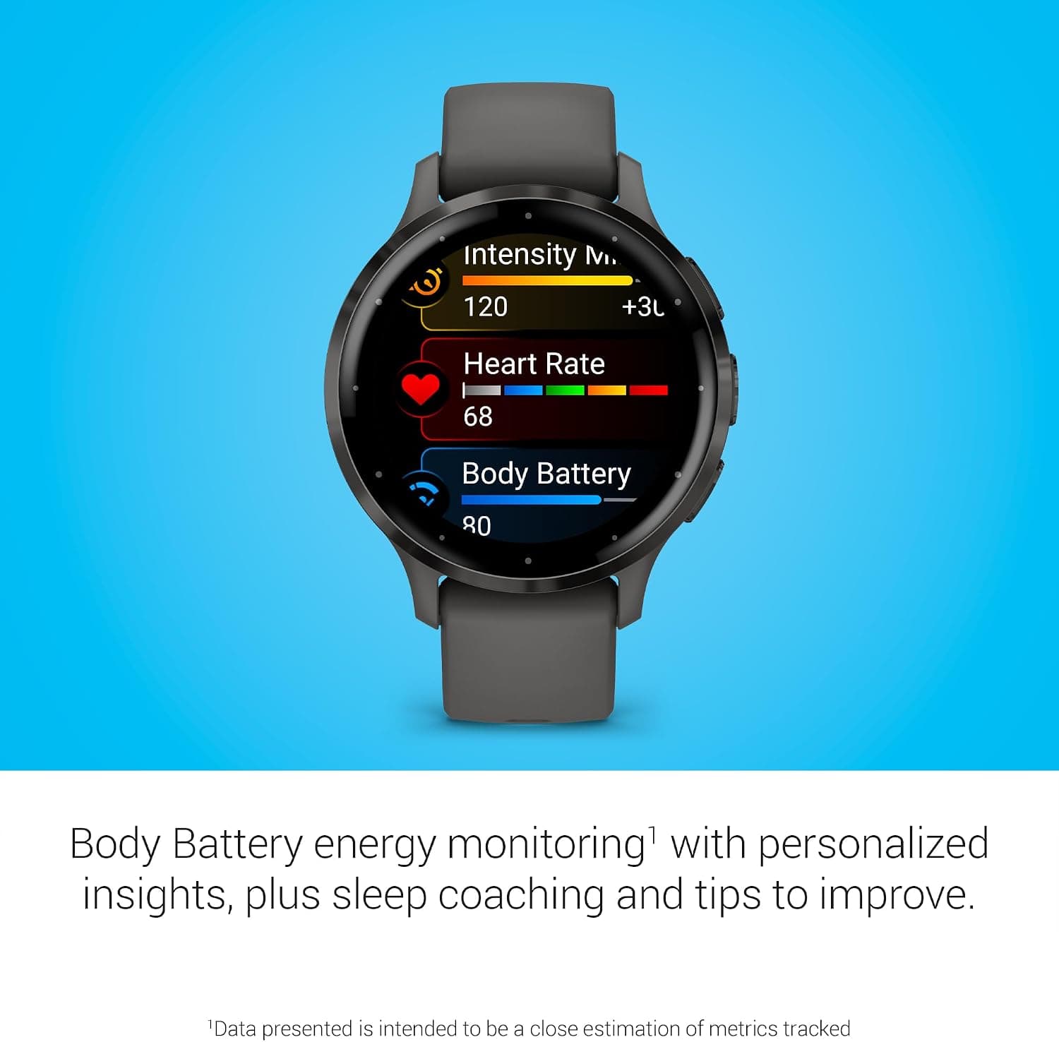 ساعت هوشمند ورزشی Garmin با نمایشگر لمسی AMOLED، اسپیکر و میکروفون داخلی، خاکستری، مدل Venu 3S 41mm ساعت هوشمند ورزشی Garmin با نمایشگر لمسی AMOLED، اسپیکر و میکروفون داخلی، خاکستری، مدل Venu 3S 41mm
