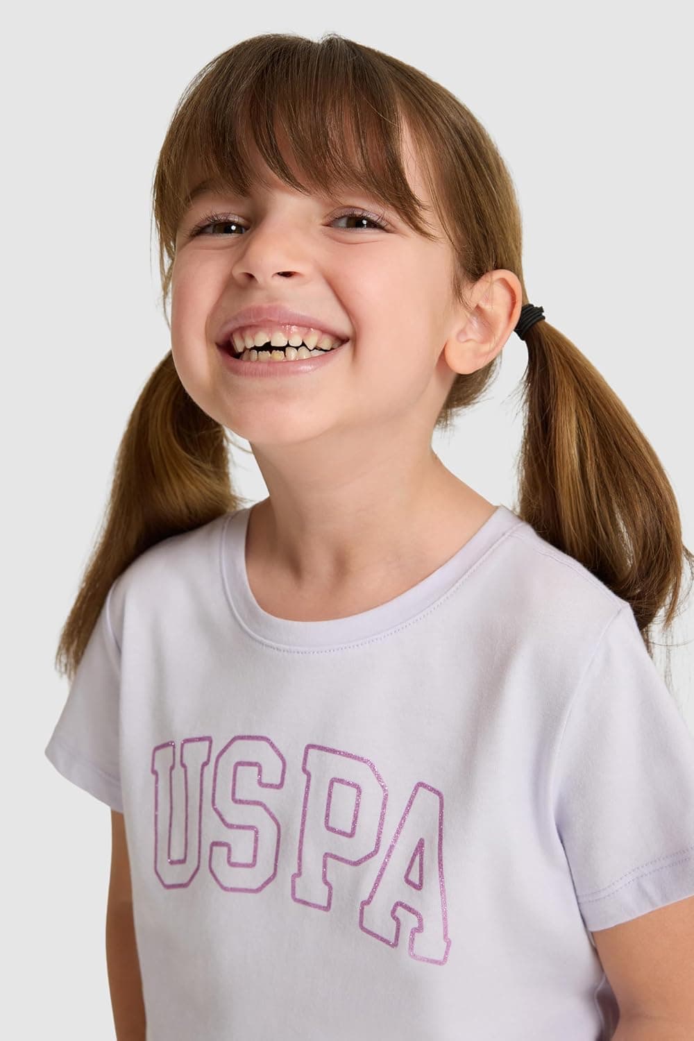 تیشرت دخترانه U.S. POLO ASSN. یاسی ساده مدل 50325631-VR034 تیشرت دخترانه U.S. POLO ASSN. یاسی ساده مدل 50325631-VR034
