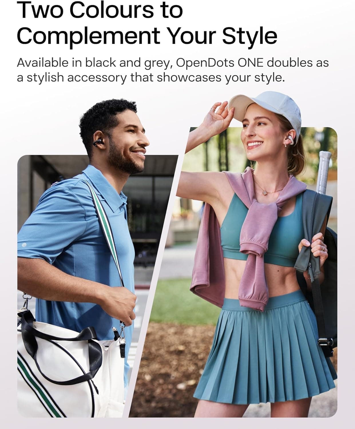 هدفون بیسیم گوشباز SHOKZ مدل OpenDots ONE مشکی هدفون بیسیم گوشباز SHOKZ مدل OpenDots ONE مشکی