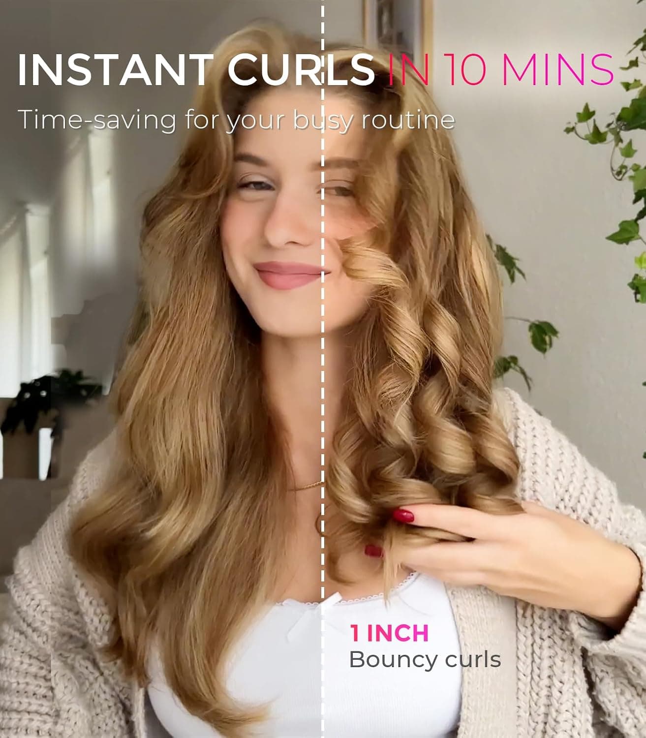 فرکننده مو TYMO اتوماتیک چرخشی مدل CURLPRO، موج ساحلی، 25mm، خاکستری متالیک فرکننده مو TYMO اتوماتیک چرخشی مدل CURLPRO، موج ساحلی، 25mm، خاکستری متالیک