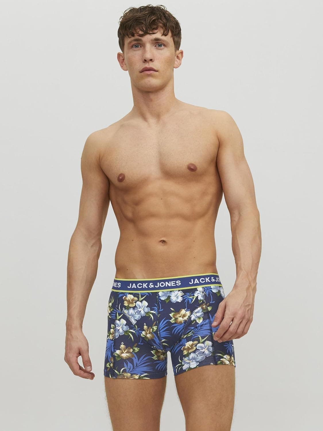 باکسر مردانه JACK & JONES بسته 3 عددی باکسر مردانه JACK & JONES بسته 3 عددی