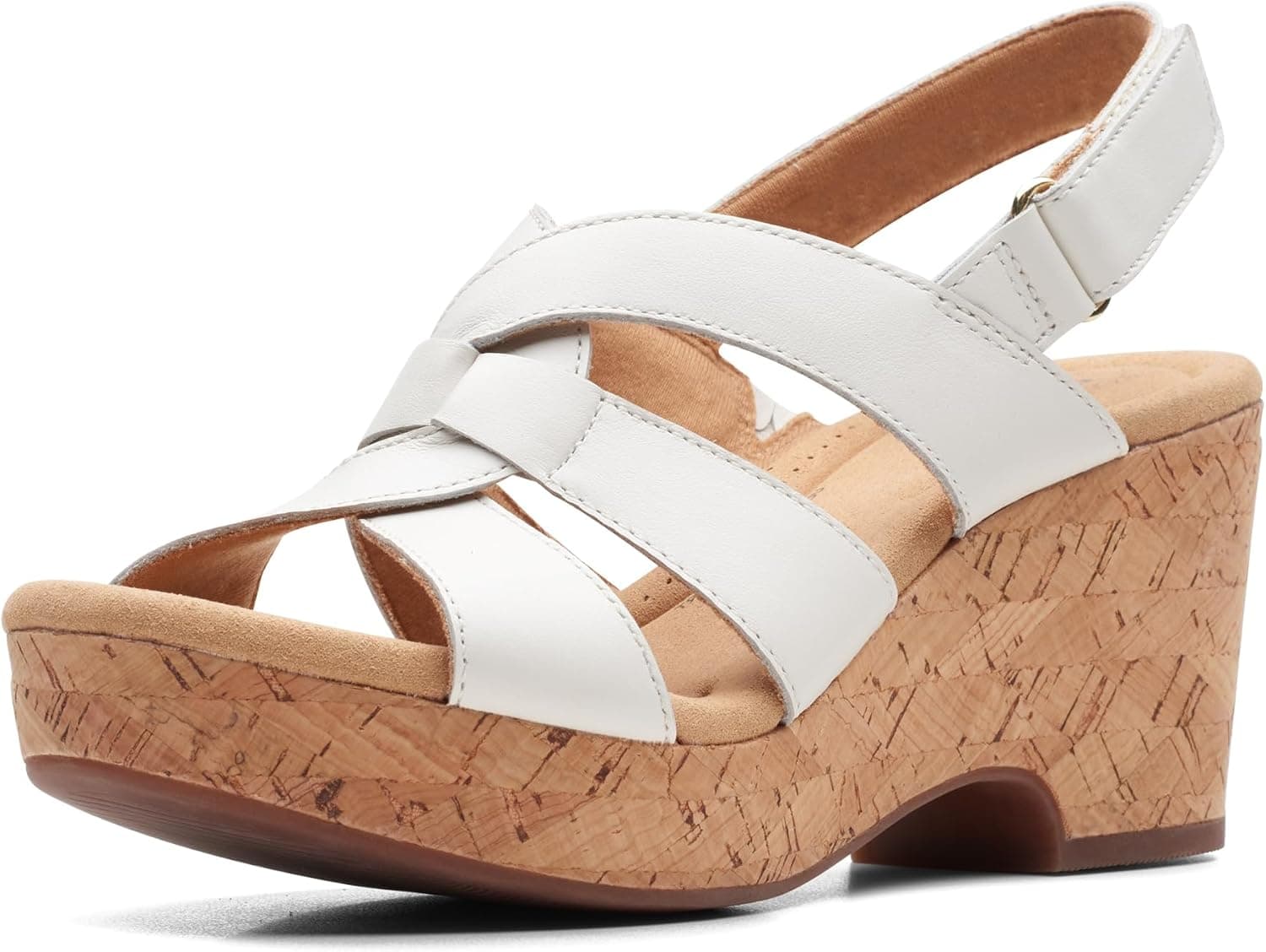 صندل زنانه Clarks پاشنه گوهای Giselle Beach صندل زنانه Clarks پاشنه گوهای Giselle Beach