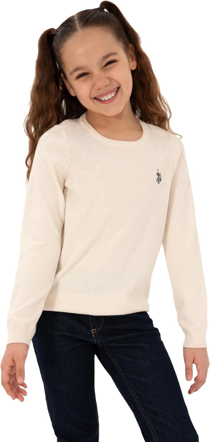 پلیور بافت دخترانه U.S. POLO ASSN. مدل 50293586 پلیور بافت دخترانه U.S. POLO ASSN. مدل 50293586