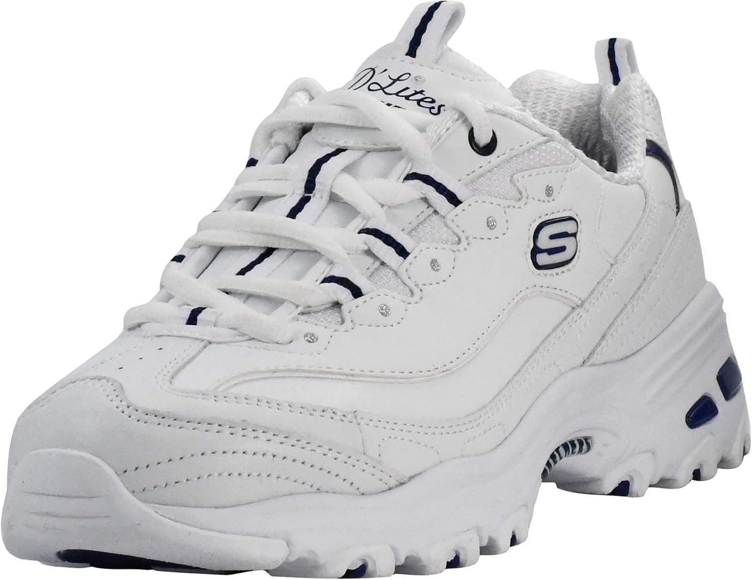 کتانی زنانه Skechers بندی بدون فوم حافظهدار مدل D'Lites Original کتانی زنانه Skechers بندی بدون فوم حافظهدار مدل D'Lites Original