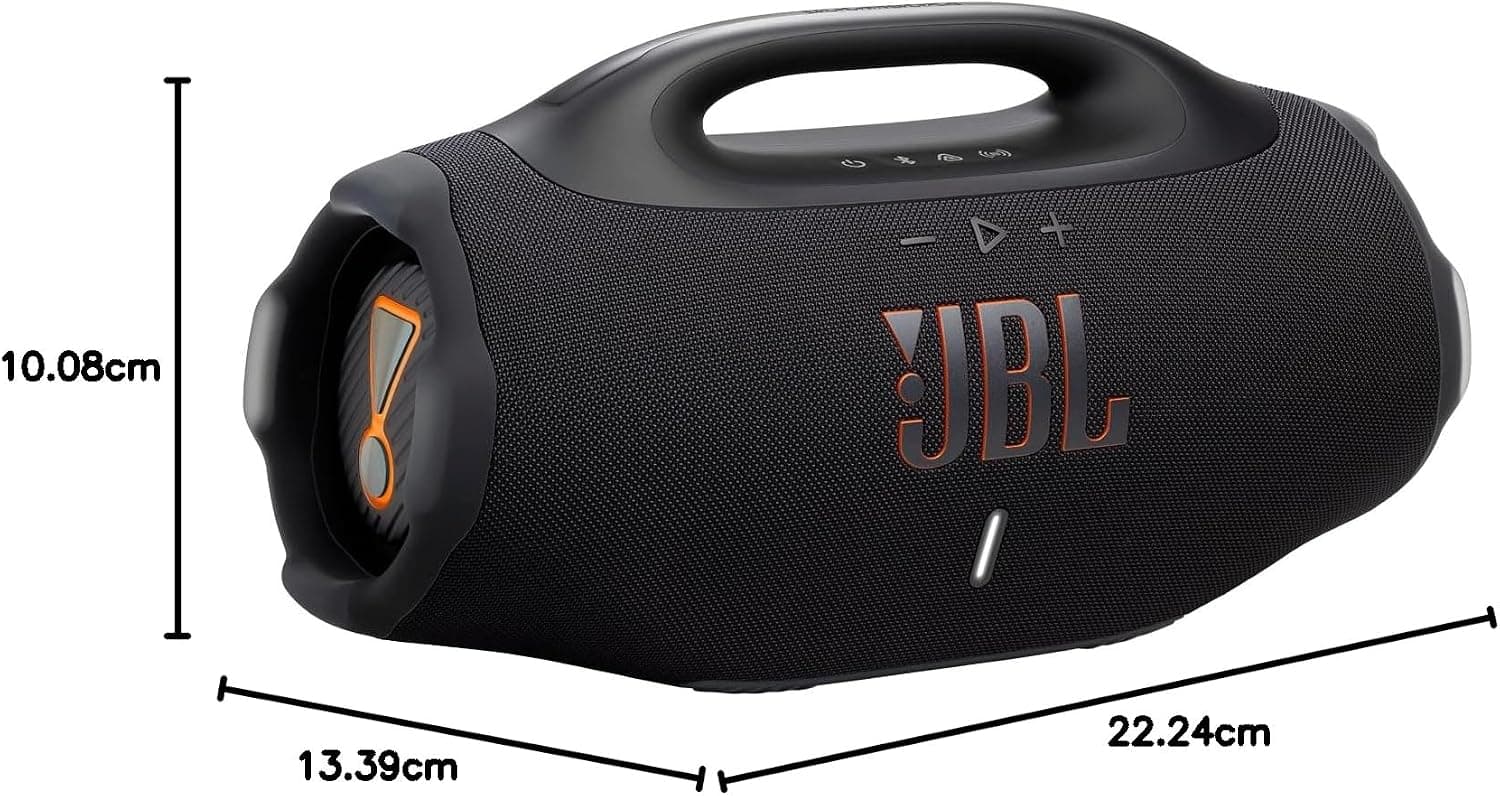 بلندگوی قابل حمل JBL ضدآب و ضدگردوغبار مشکی مدل Boombox 4 بلندگوی قابل حمل JBL ضدآب و ضدگردوغبار مشکی مدل Boombox 4