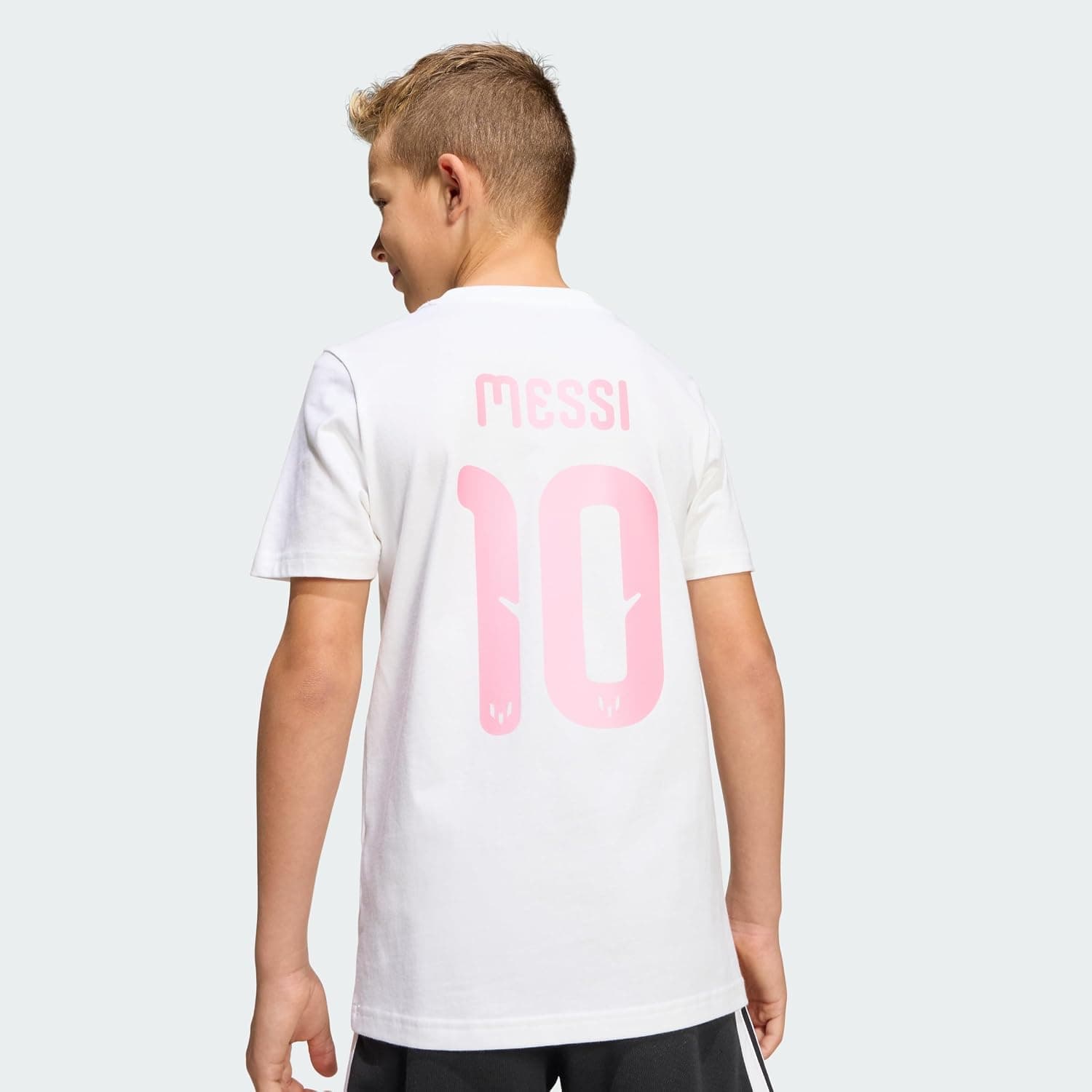 تیشرت کودکانه adidas طرح گرافیکی نام و شماره Messi تیشرت کودکانه adidas طرح گرافیکی نام و شماره Messi