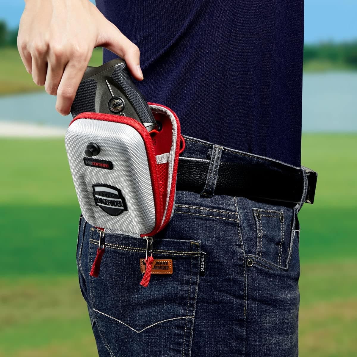 کیف حمل گلف JAWEGOLF با پوسته سخت EVA مناسب برای فاصلهیابهای Callaway 300 Pro و Bushnell V6 V5 V4 V3 V2 Pro X2 Pro XE کیف حمل گلف JAWEGOLF با پوسته سخت EVA مناسب برای فاصلهیابهای Callaway 300 Pro و Bushnell V6 V5 V4 V3 V2 Pro X2 Pro XE