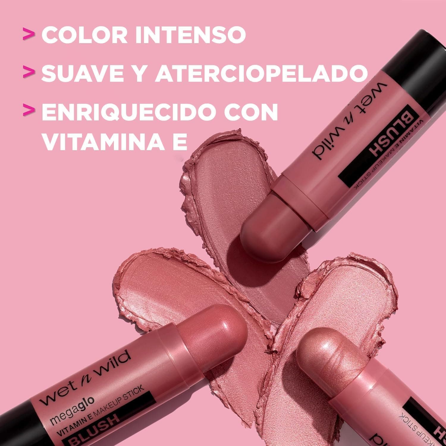 رژگونه استیکی Wet n Wild Megaglo حاوی ویتامین E رنگ Current Jam رژگونه استیکی Wet n Wild Megaglo حاوی ویتامین E رنگ Current Jam
