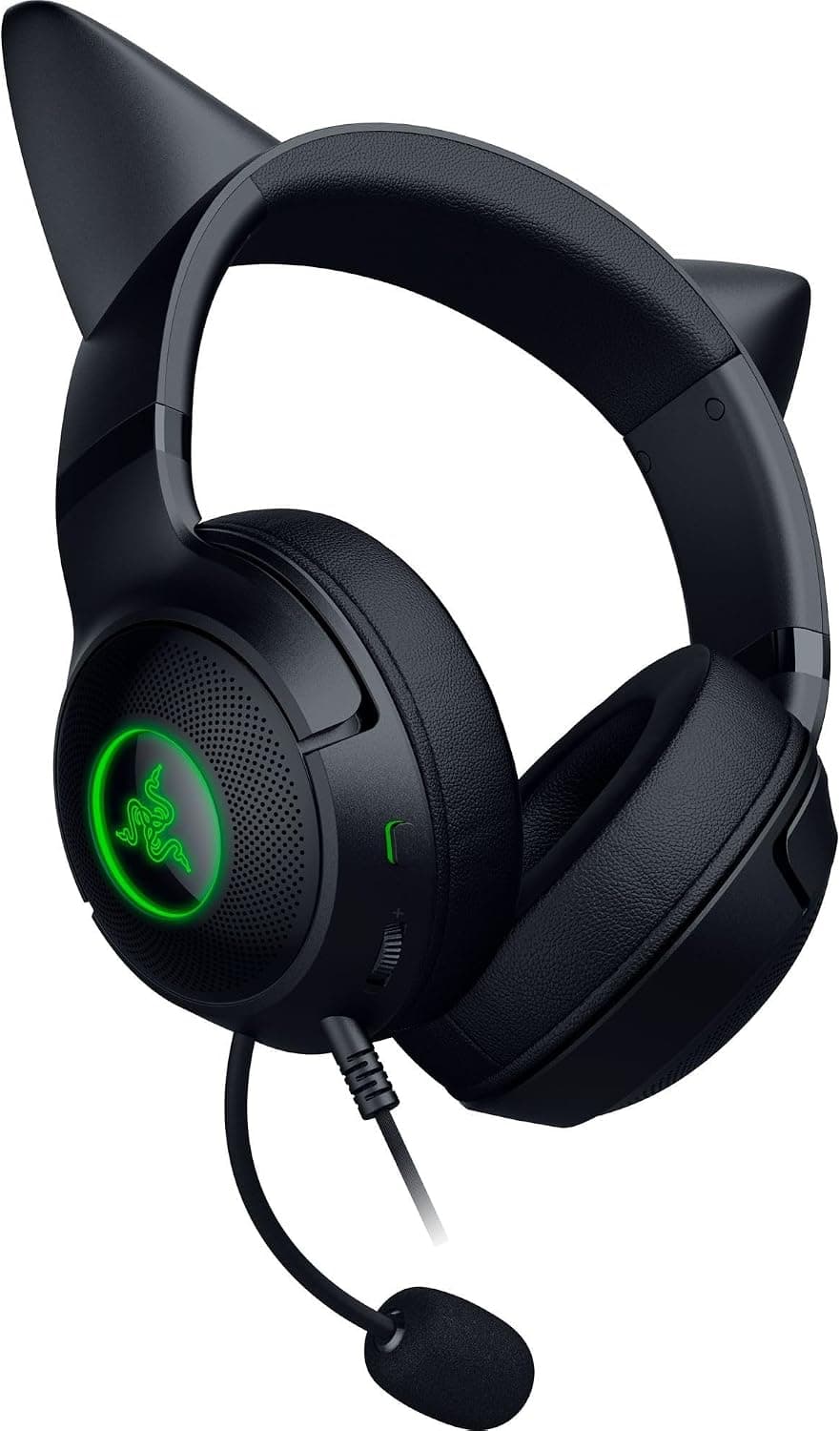 هدست کابلی RGB Razer گوشگربهای مدل Kraken Kitty V2 مشکی هدست کابلی RGB Razer گوشگربهای مدل Kraken Kitty V2 مشکی