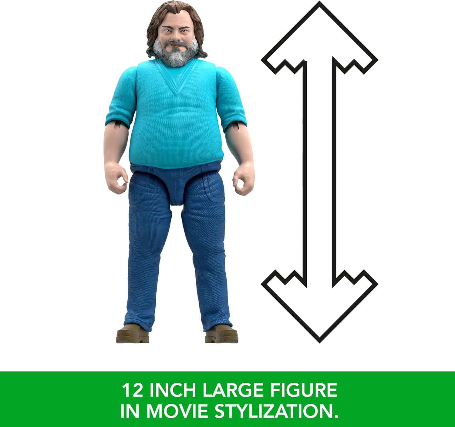 فیگور Mattel Minecraft بزرگ فیلم مدل Steve فیگور Mattel Minecraft بزرگ فیلم مدل Steve