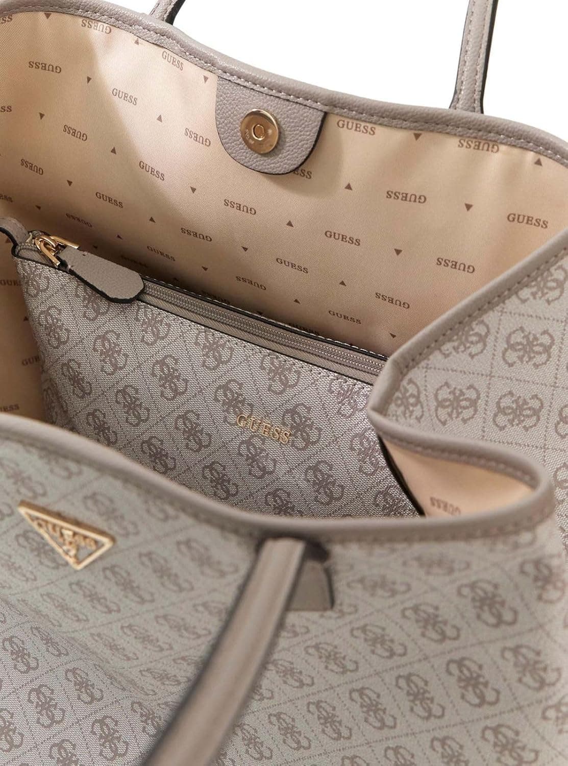 کیف دستی توت زنانه GUESS بزرگ دوکاره مدل Victtoria کیف دستی توت زنانه GUESS بزرگ دوکاره مدل Victtoria