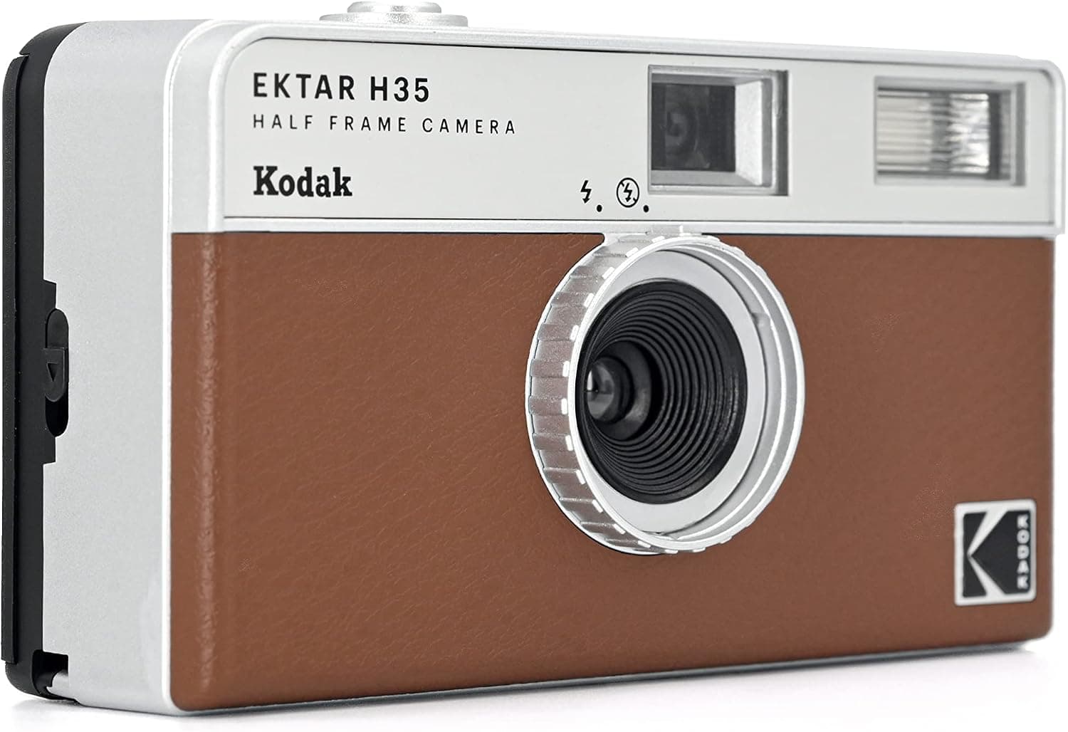 دوربین فیلمی نیمفریم KODAK 35mm قهوهای مدل Rk0102 دوربین فیلمی نیمفریم KODAK 35mm قهوهای مدل Rk0102