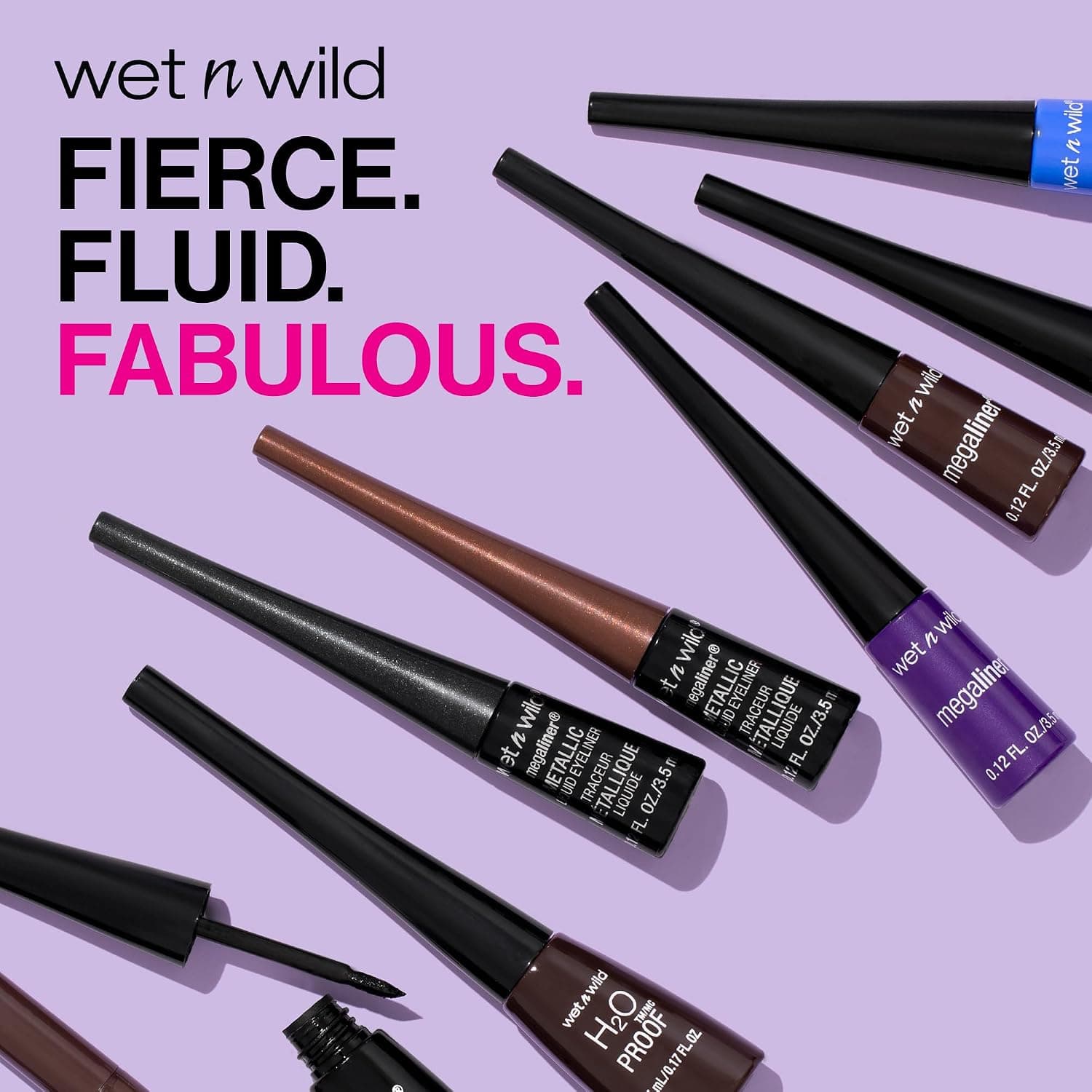 خط چشم مایع Wet n Wild MegaLiner مشکی خط چشم مایع Wet n Wild MegaLiner مشکی