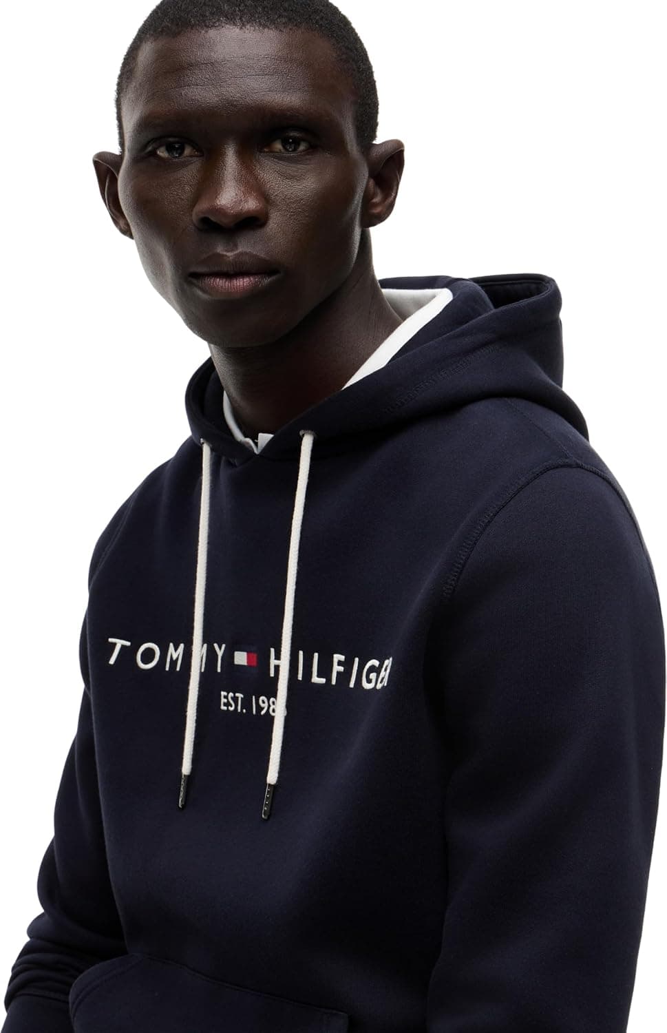 هودی مردانه Tommy Hilfiger آستین بلند با لوگوی گلدوزیشده و جیب کانگورویی هودی مردانه Tommy Hilfiger آستین بلند با لوگوی گلدوزیشده و جیب کانگورویی