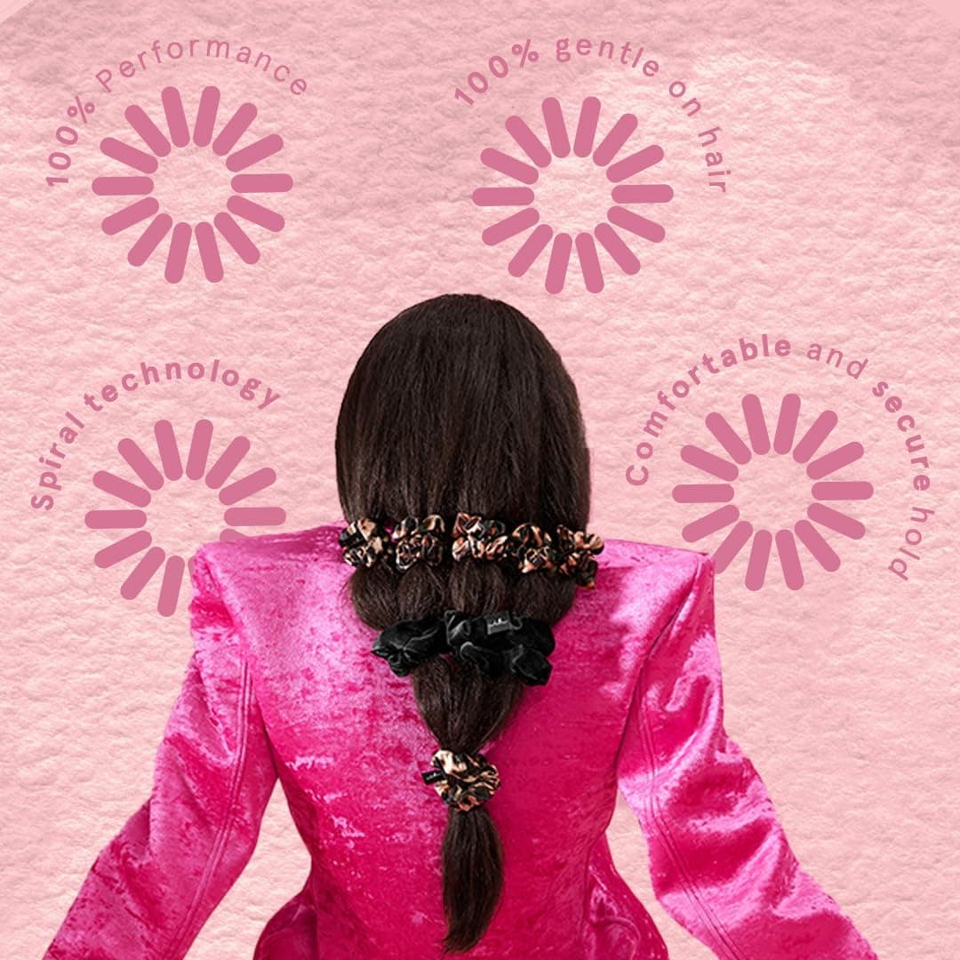کش مو invisibobble پارچهای Sprunchie Magnificent Leo ۱ عددی کش مو invisibobble پارچهای Sprunchie Magnificent Leo ۱ عددی