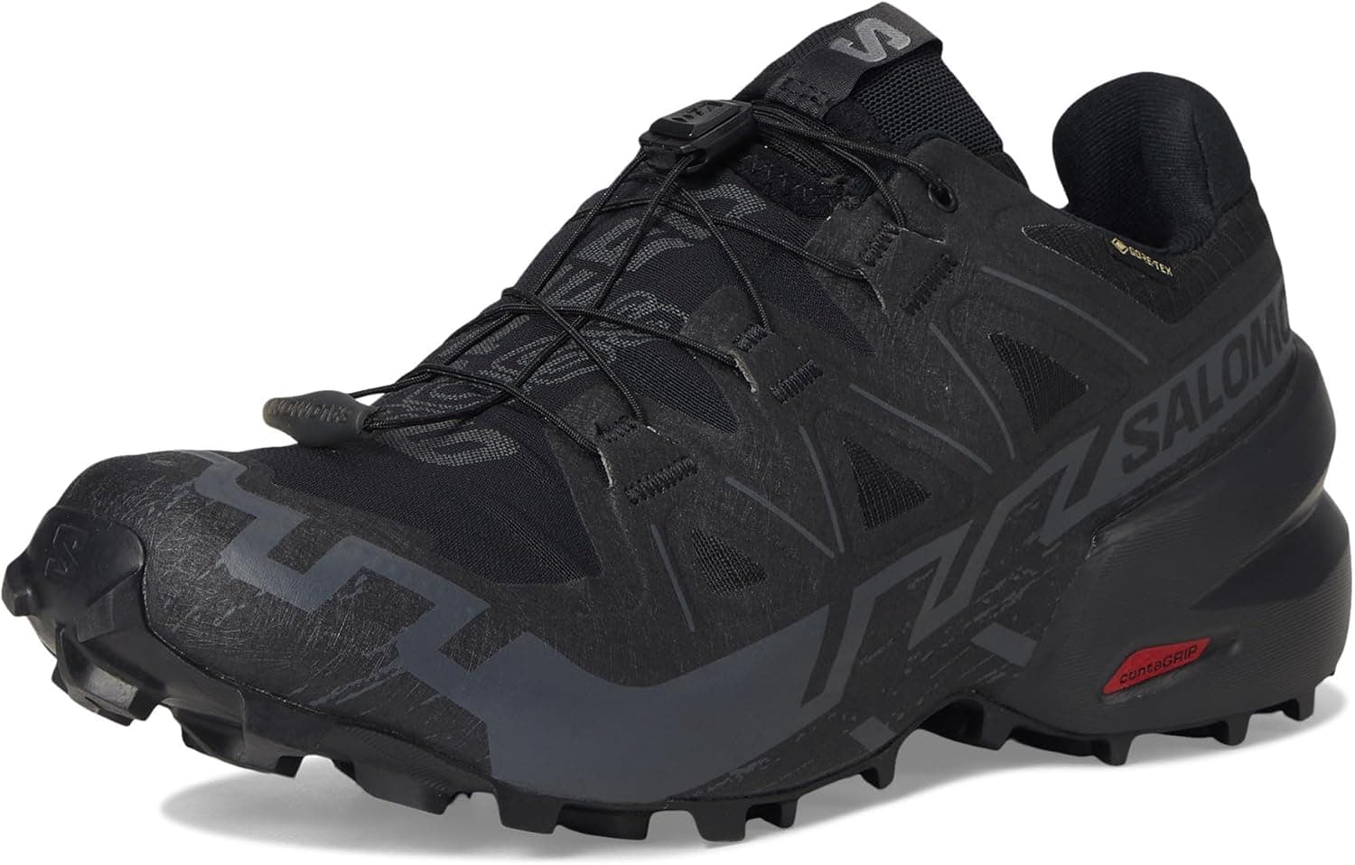 کفش مردانه Salomon مشکی Speedcross 6 GTX مدل 473019 کفش مردانه Salomon مشکی Speedcross 6 GTX مدل 473019