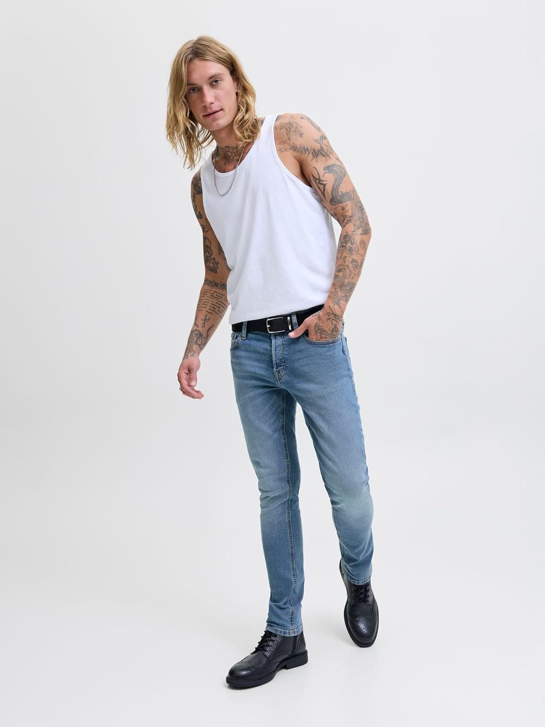 شلوار جین مردانه JACK & JONES مدل Jjiglenn Jjoriginal Na 030 Noos شلوار جین مردانه JACK & JONES مدل Jjiglenn Jjoriginal Na 030 Noos