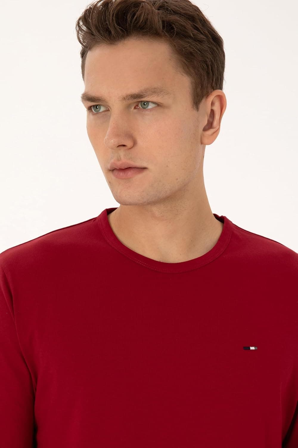 ست پیژامه مردانه U.S. POLO ASSN. زرشکی مدل 50318612-VR014 ست پیژامه مردانه U.S. POLO ASSN. زرشکی مدل 50318612-VR014