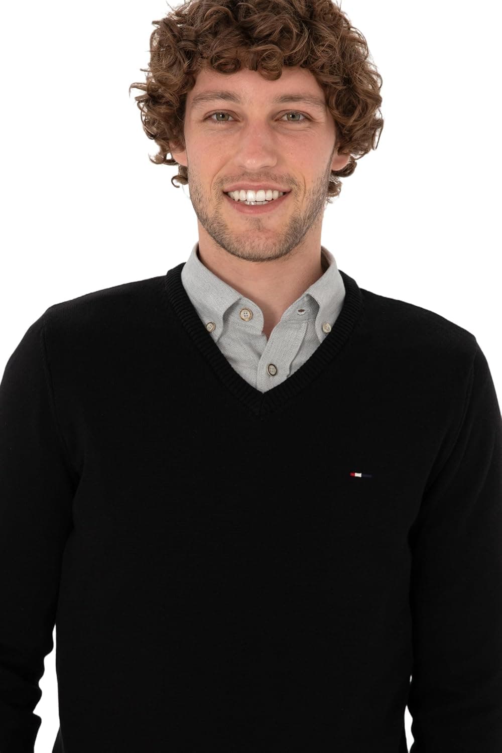 پلیور مردانه U.S. Polo Assn. مشکی مدل 50313668-VR046 پلیور مردانه U.S. Polo Assn. مشکی مدل 50313668-VR046