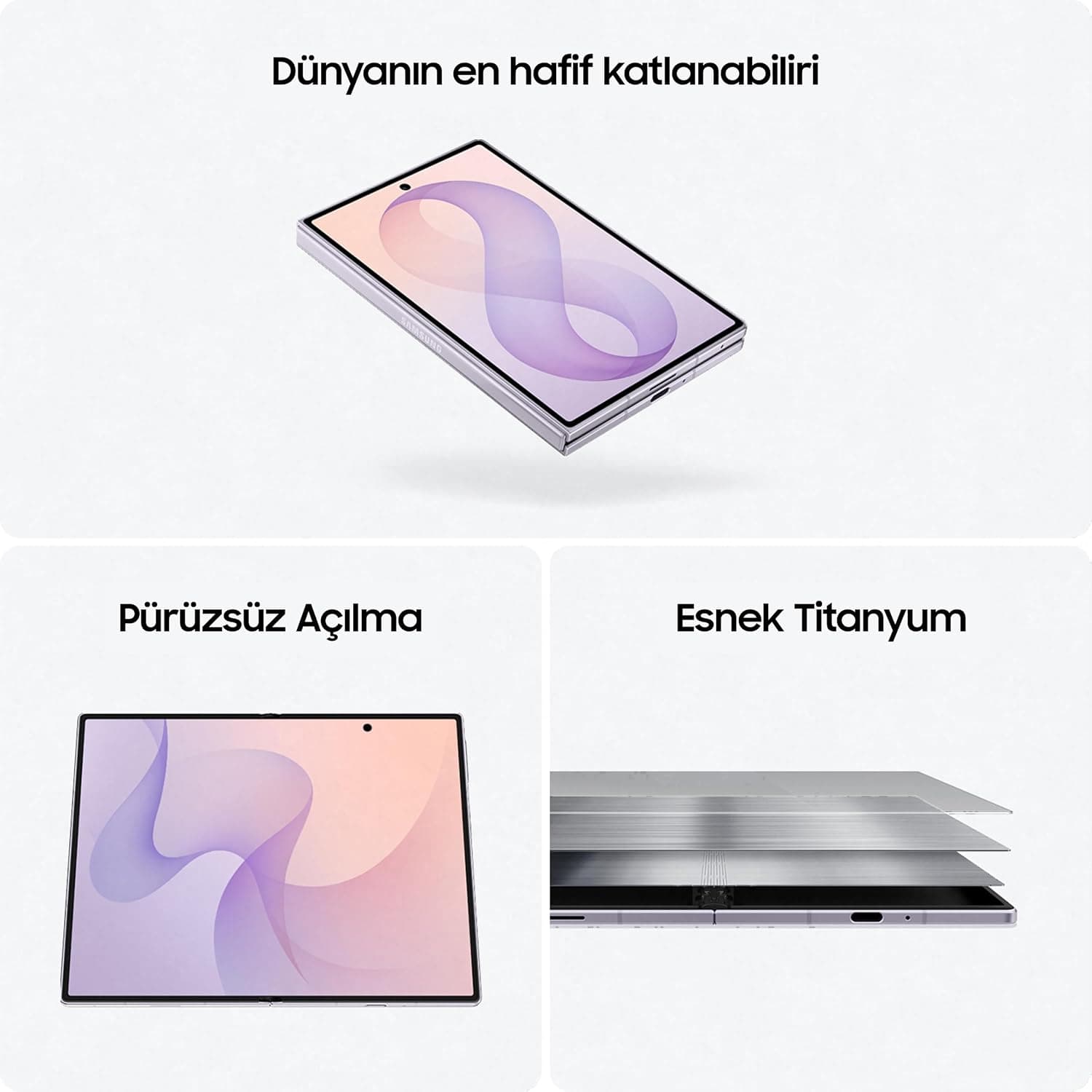 گوشی موبایل Samsung Galaxy Z Fold8 Yasemin با حافظه 1TB و رم 16GB گوشی موبایل Samsung Galaxy Z Fold8 Yasemin با حافظه 1TB و رم 16GB